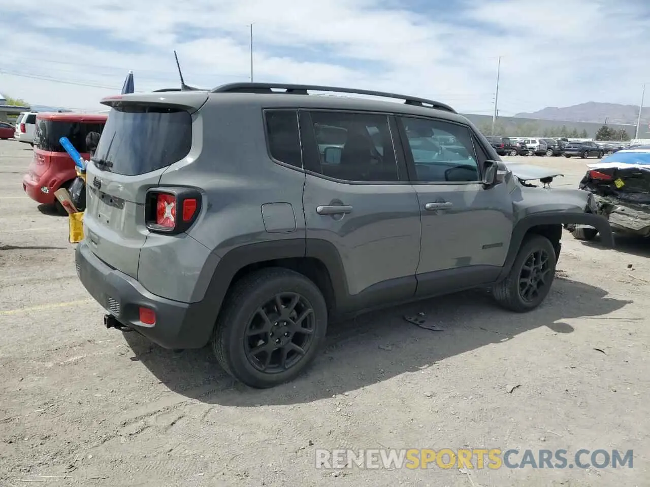3 Photograph of a damaged car ZACNJBBB8LPL87499 JEEP RENEGADE 2020