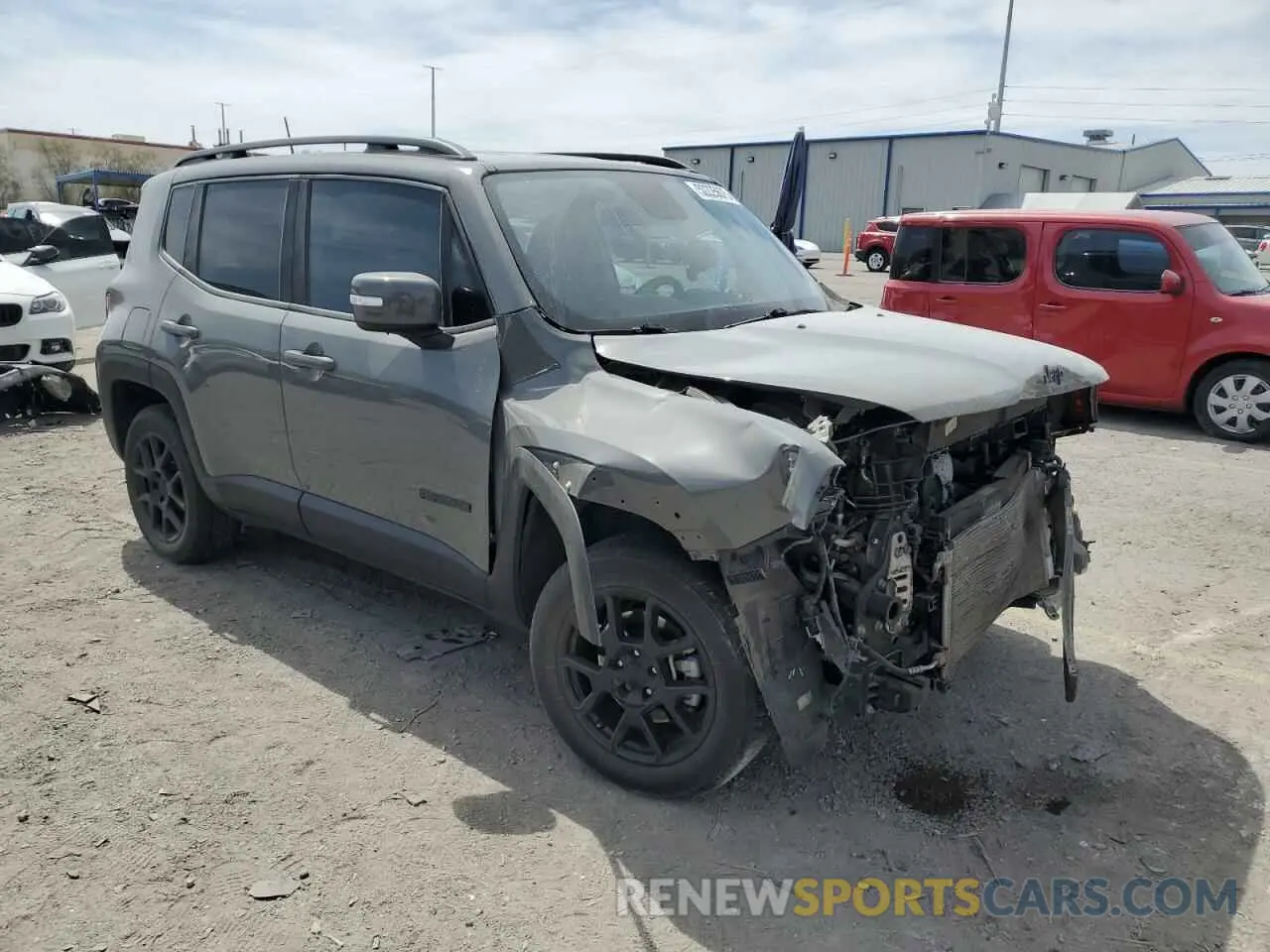 4 Photograph of a damaged car ZACNJBBB8LPL87499 JEEP RENEGADE 2020