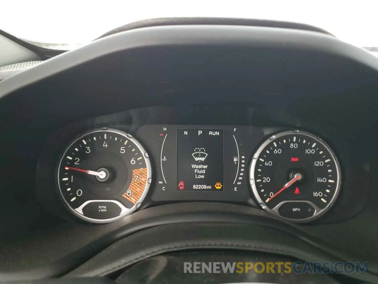 9 Photograph of a damaged car ZACNJBBB8LPL87499 JEEP RENEGADE 2020