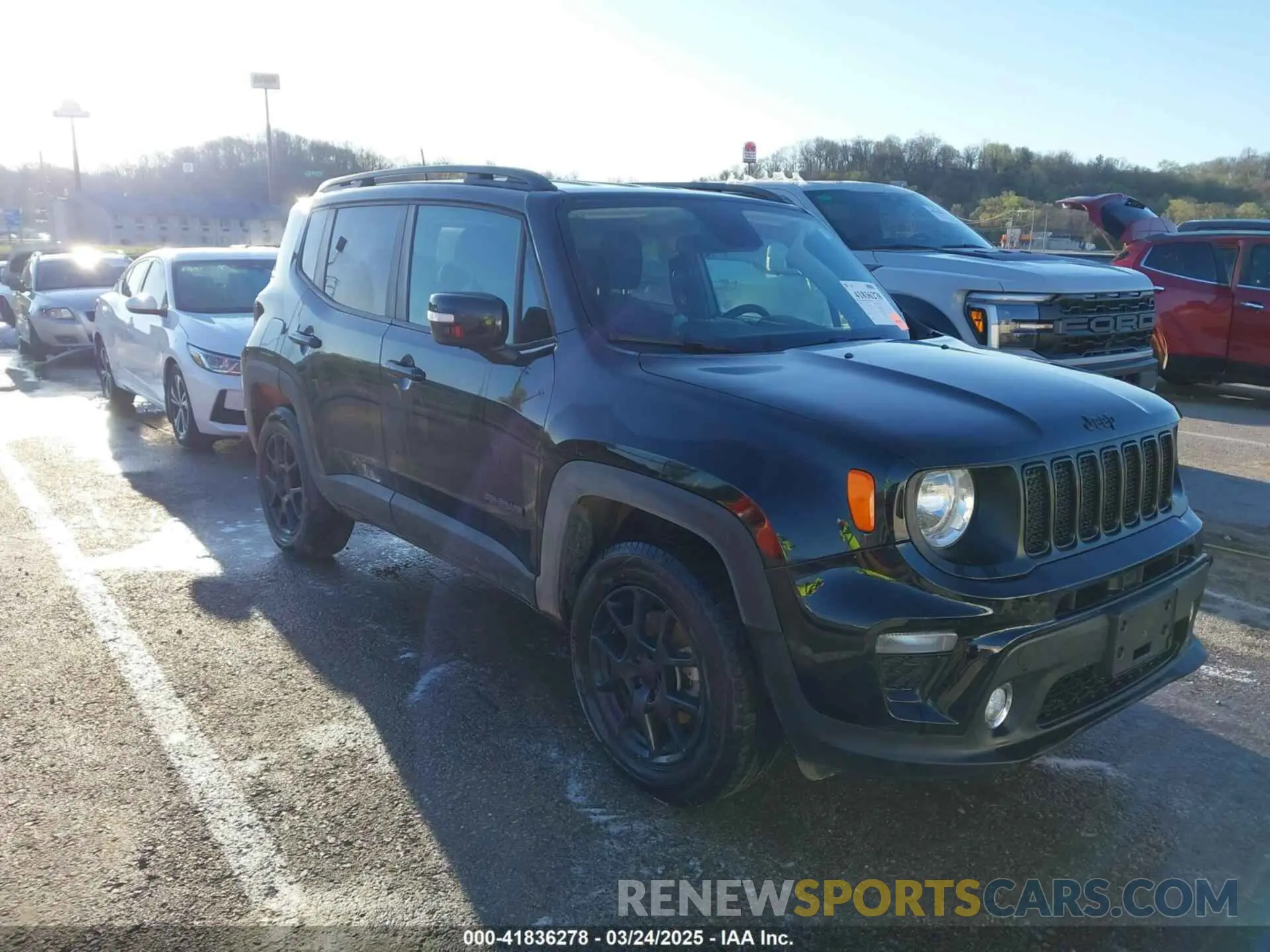 1 Photograph of a damaged car ZACNJBBB9LPL96907 JEEP RENEGADE 2020