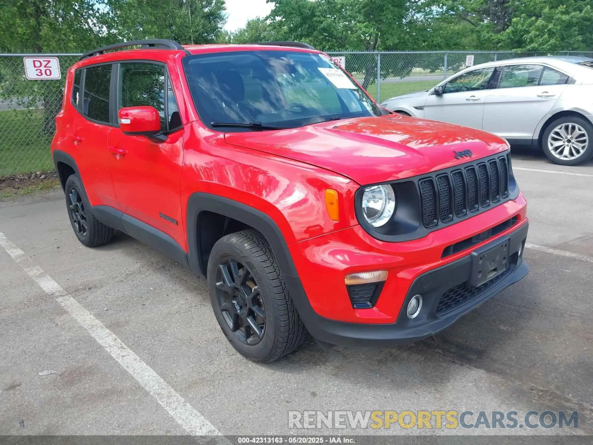 1 Photograph of a damaged car ZACNJBBBXLPL84152 JEEP RENEGADE 2020