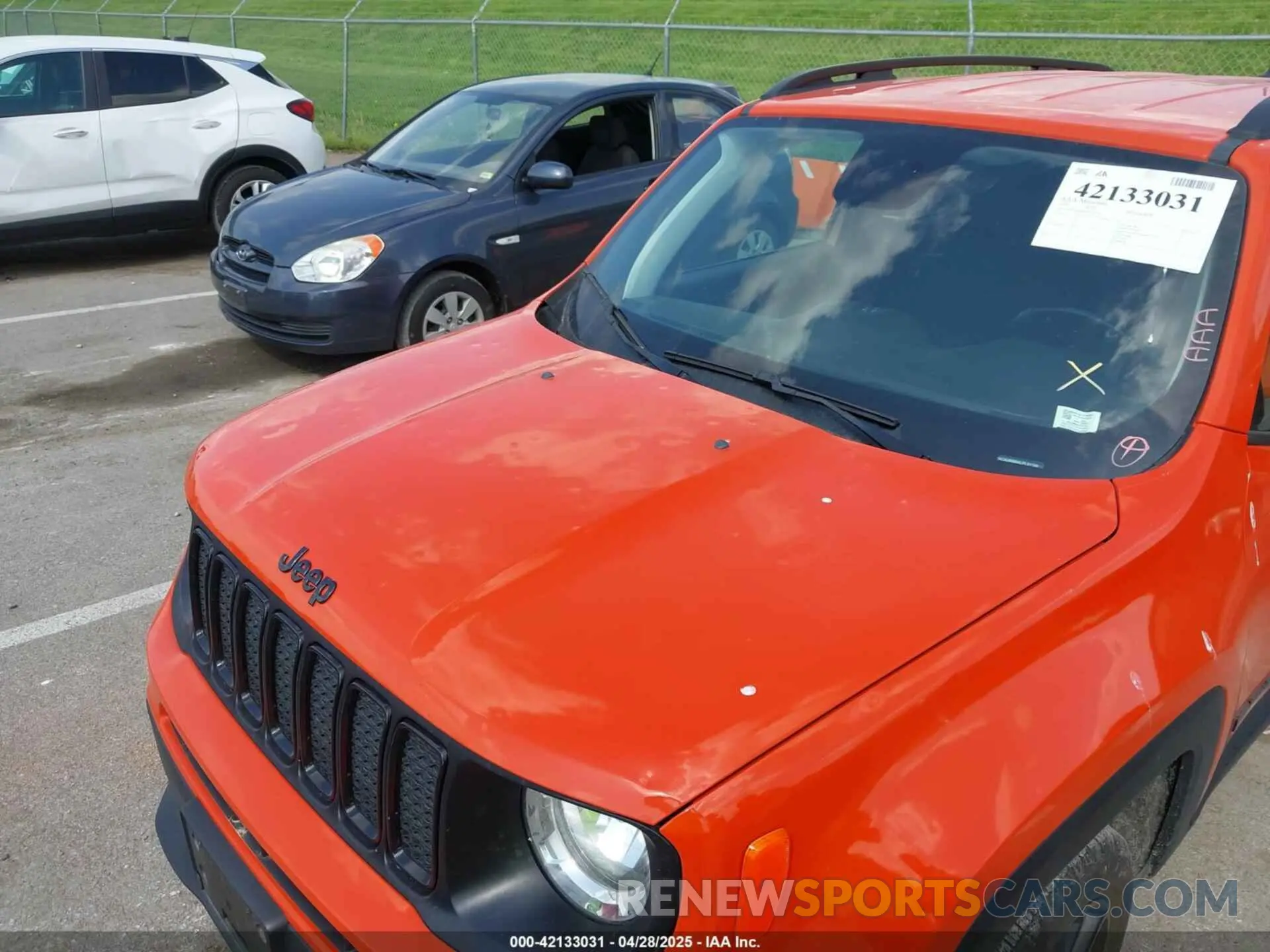6 Photograph of a damaged car ZACNJBBBXLPL91196 JEEP RENEGADE 2020