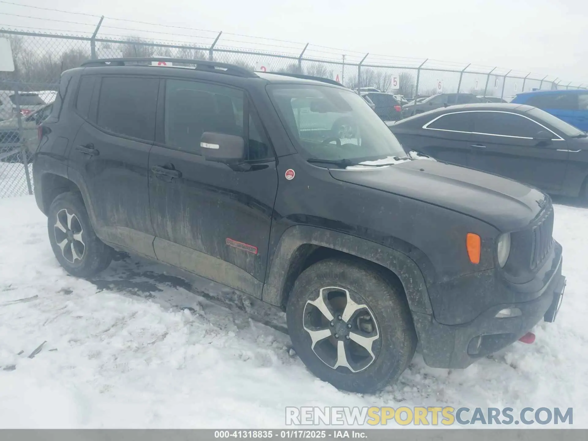 1 Photograph of a damaged car ZACNJBC16LPL35469 JEEP RENEGADE 2020