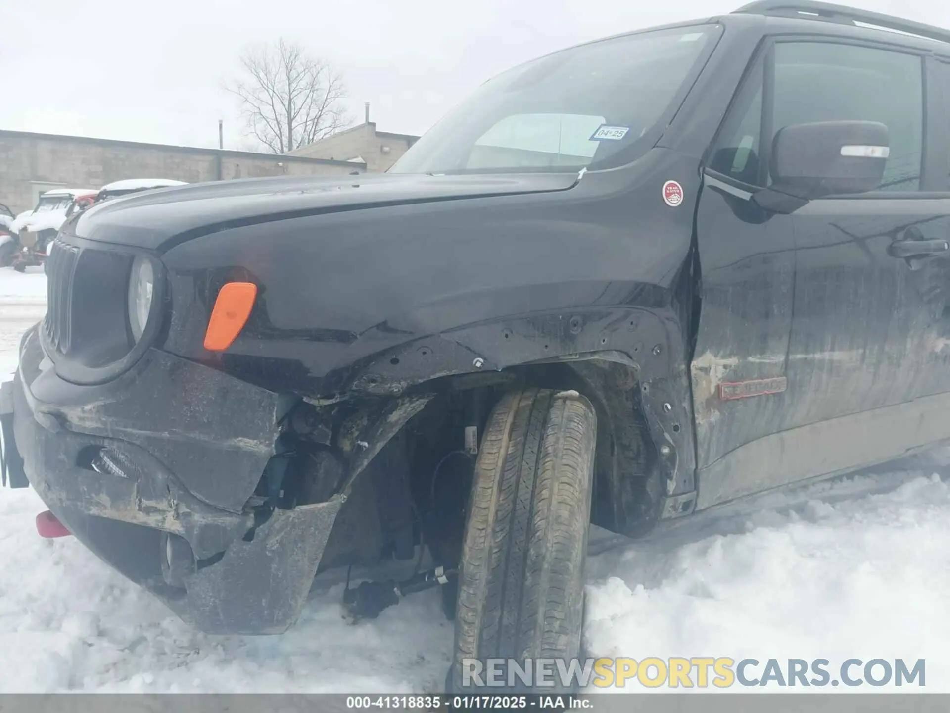 6 Photograph of a damaged car ZACNJBC16LPL35469 JEEP RENEGADE 2020