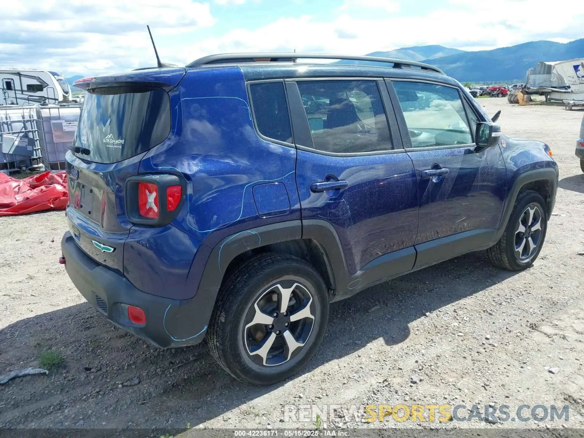 6 Photograph of a damaged car ZACNJBC16LPL78404 JEEP RENEGADE 2020