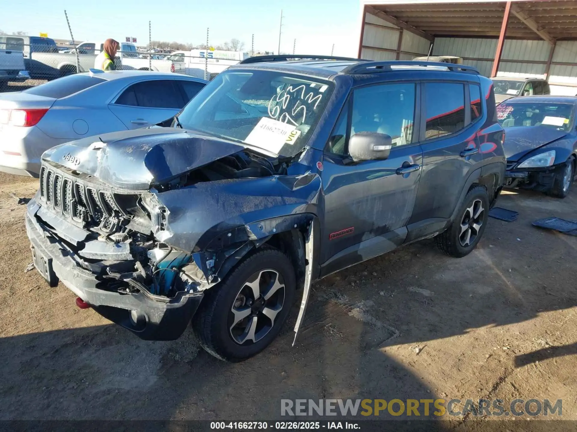 2 Фотография поврежденного автомобиля ZACNJBC17LPL78475 JEEP RENEGADE 2020