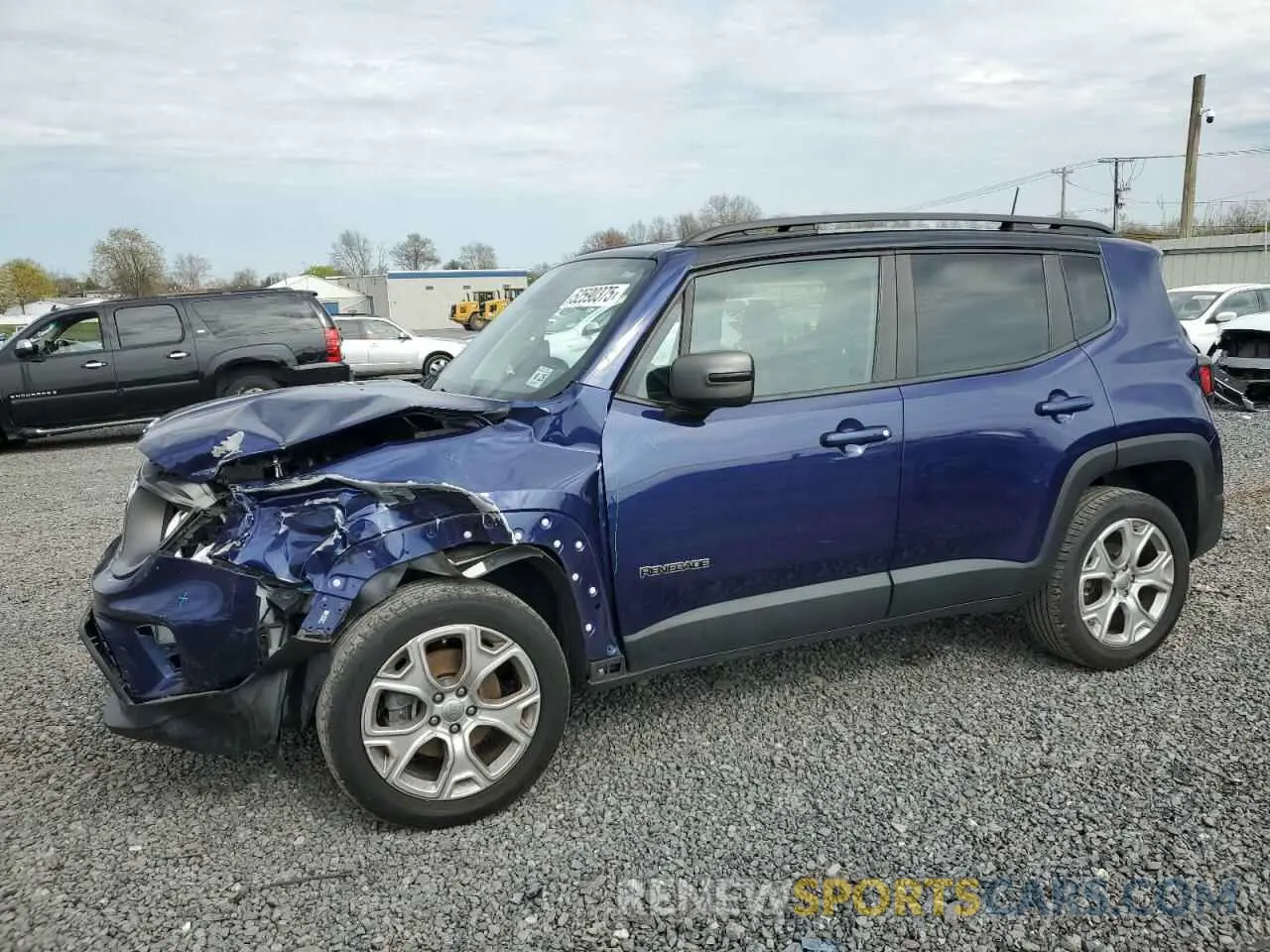 1 Фотография поврежденного автомобиля ZACNJBD10LPL73598 JEEP RENEGADE 2020
