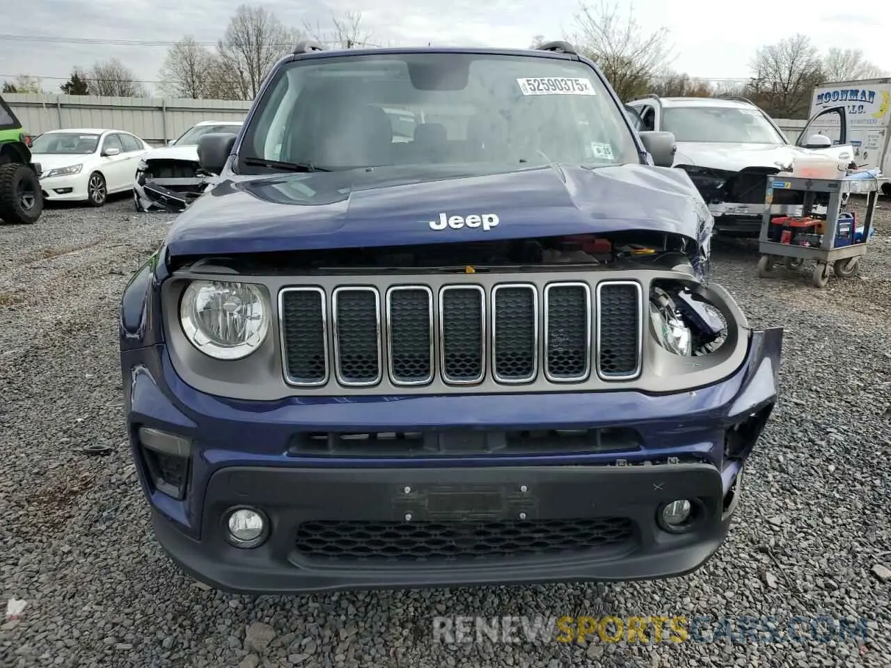 5 Фотография поврежденного автомобиля ZACNJBD10LPL73598 JEEP RENEGADE 2020