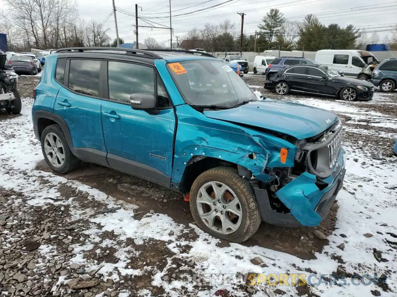 4 Photograph of a damaged car ZACNJBD11LPL68717 JEEP RENEGADE 2020