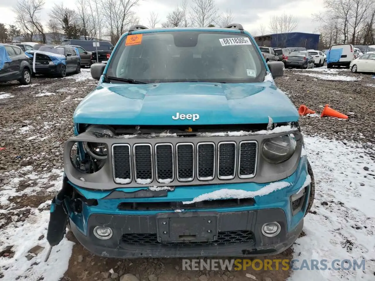 5 Photograph of a damaged car ZACNJBD11LPL68717 JEEP RENEGADE 2020