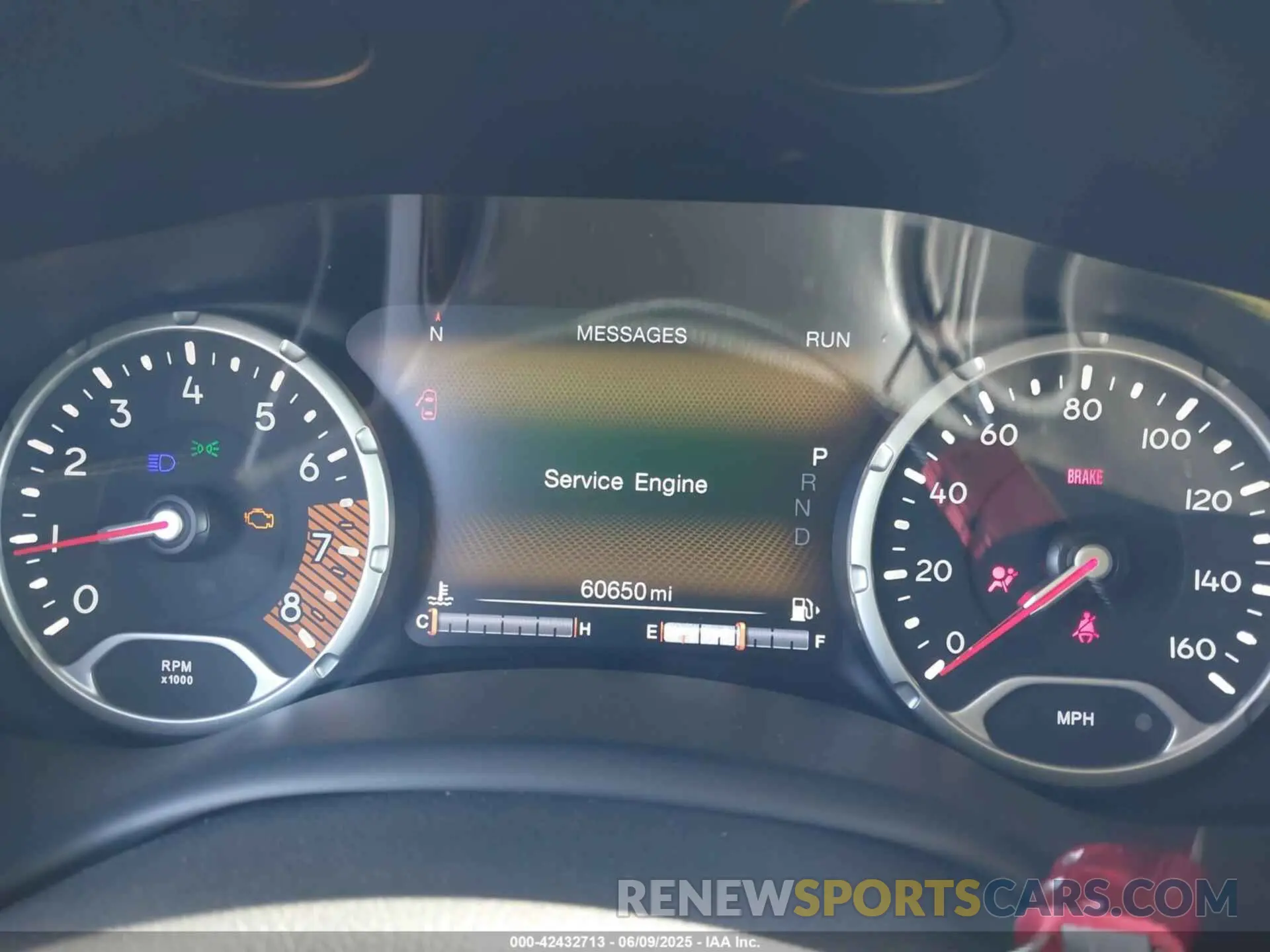 7 Photograph of a damaged car ZACNJBD14LPL93837 JEEP RENEGADE 2020