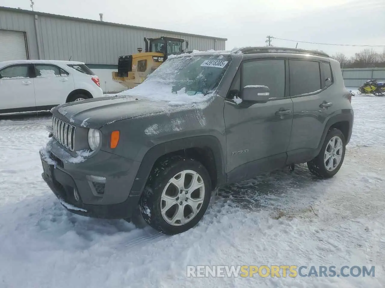 1 Photograph of a damaged car ZACNJBD16LPL76313 JEEP RENEGADE 2020