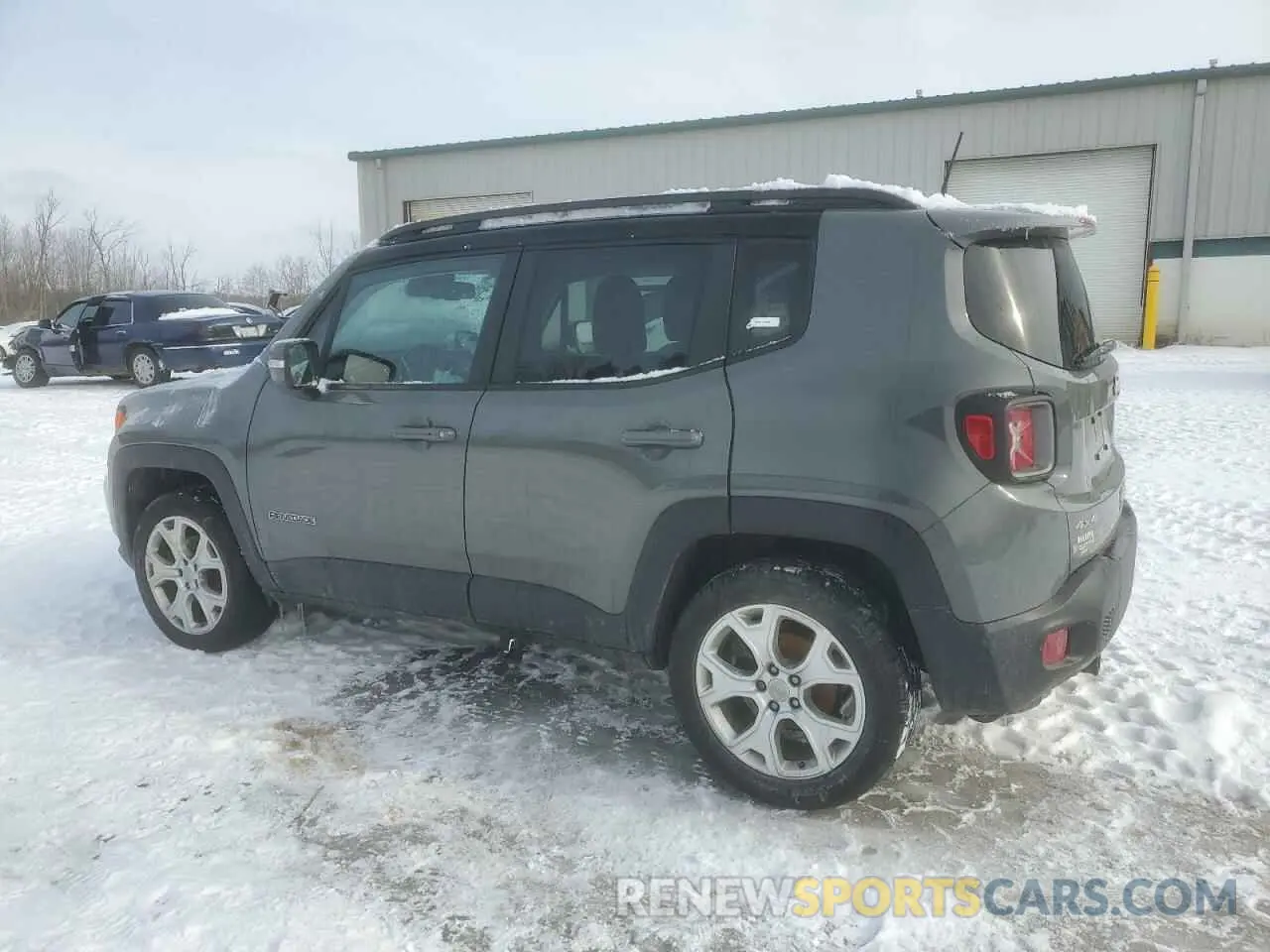 2 Photograph of a damaged car ZACNJBD16LPL76313 JEEP RENEGADE 2020