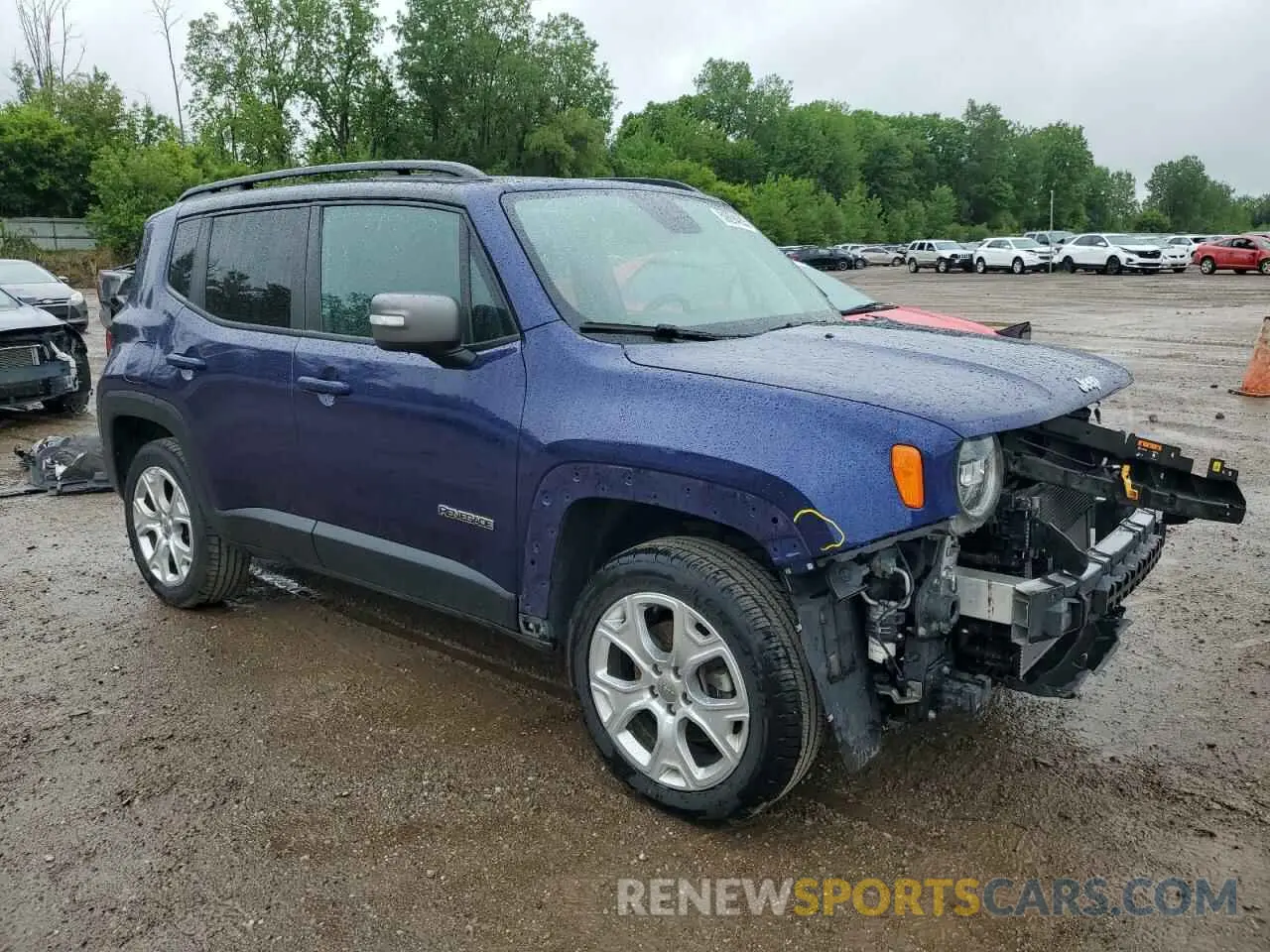 4 Фотография поврежденного автомобиля ZACNJBD18LPL82744 JEEP RENEGADE 2020
