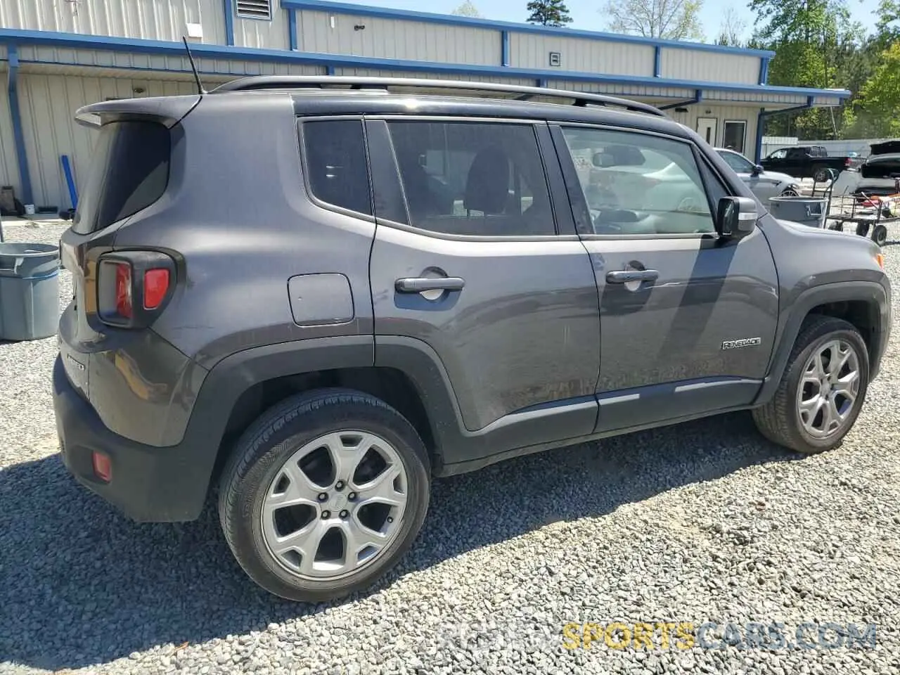 3 Photograph of a damaged car ZACNJBD18LPL89029 JEEP RENEGADE 2020
