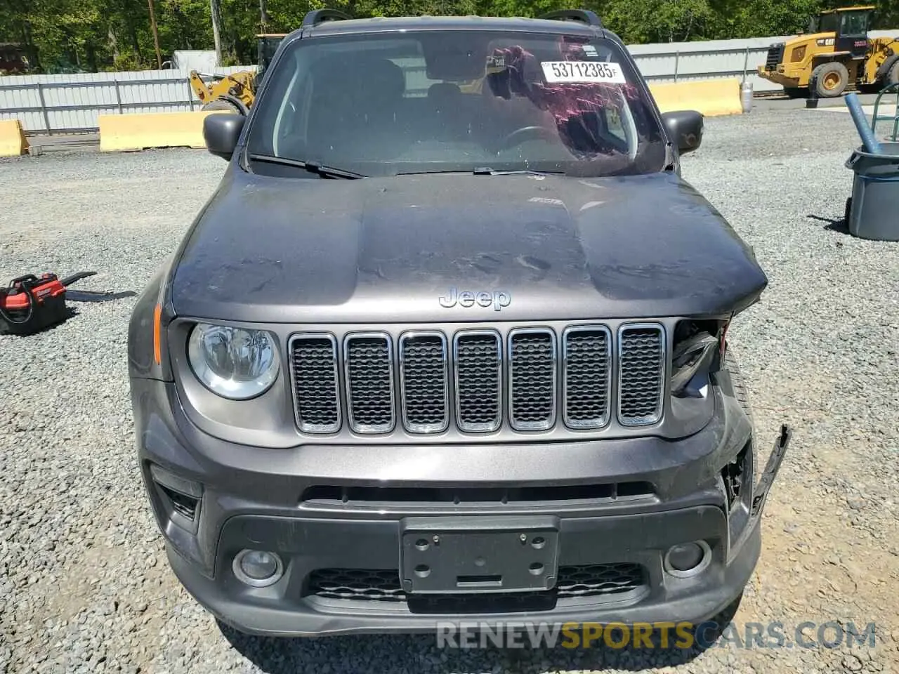 5 Photograph of a damaged car ZACNJBD18LPL89029 JEEP RENEGADE 2020