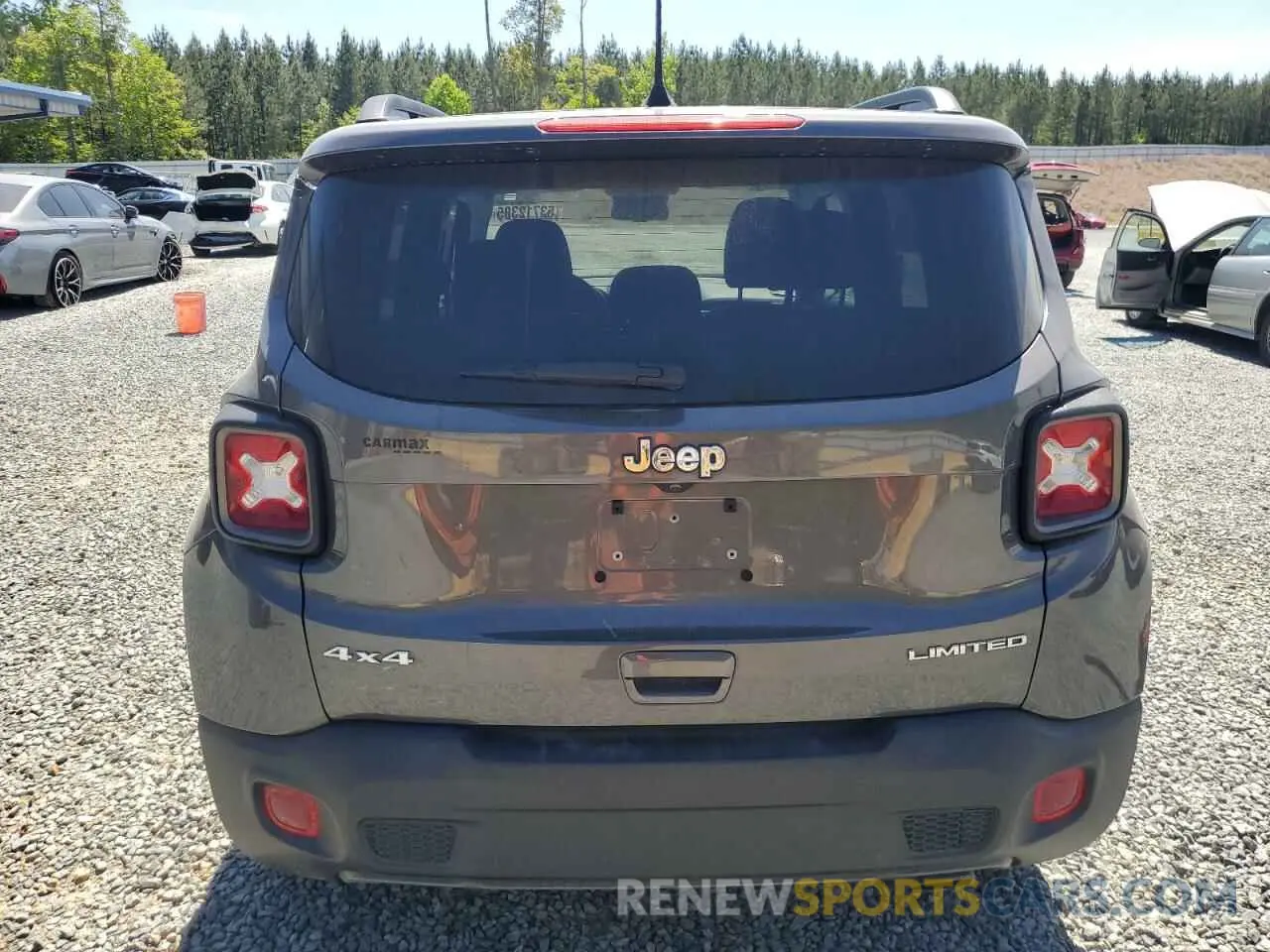 6 Photograph of a damaged car ZACNJBD18LPL89029 JEEP RENEGADE 2020