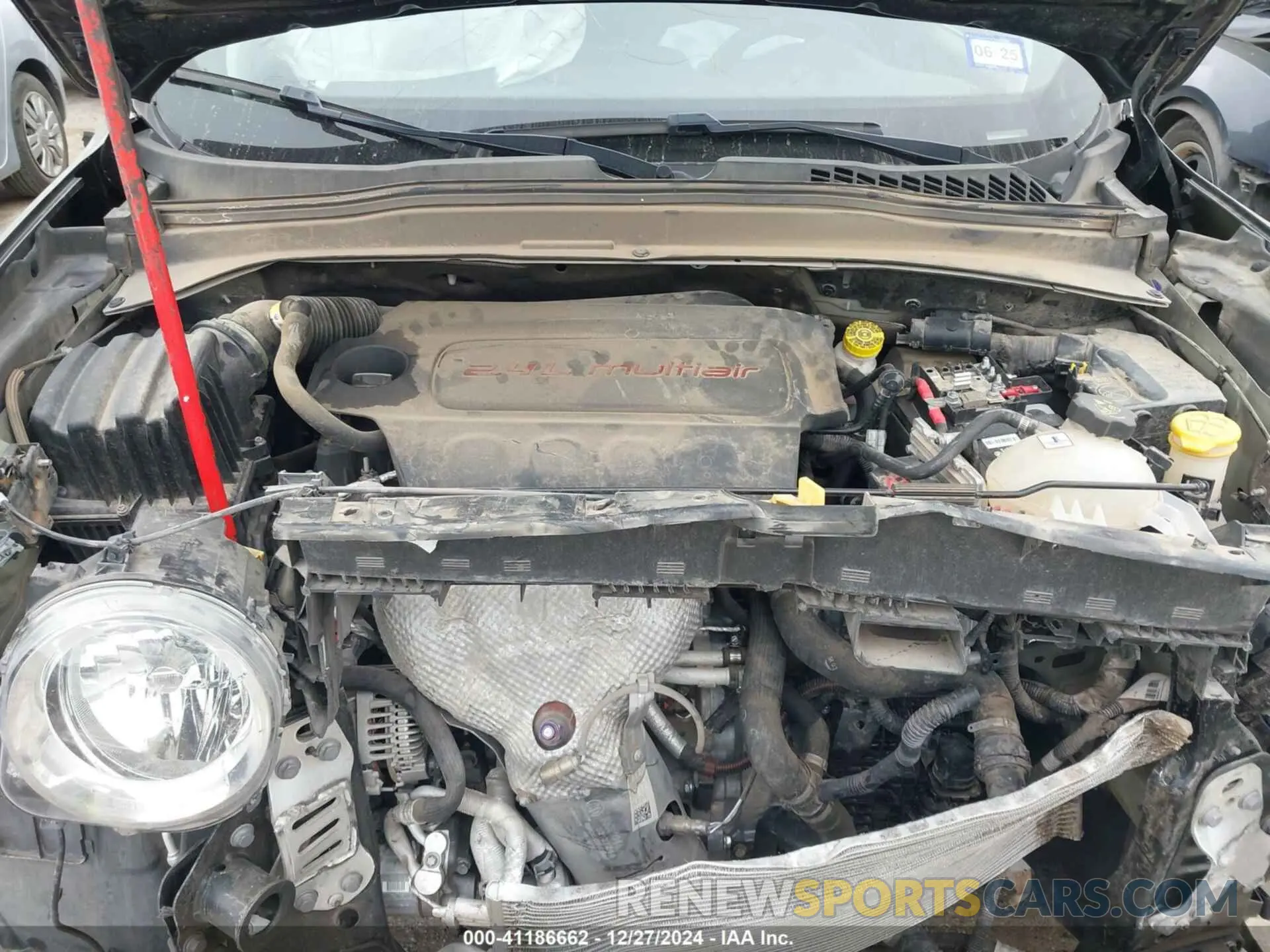 10 Photograph of a damaged car ZACNJCAB0MPM12761 JEEP RENEGADE 2021
