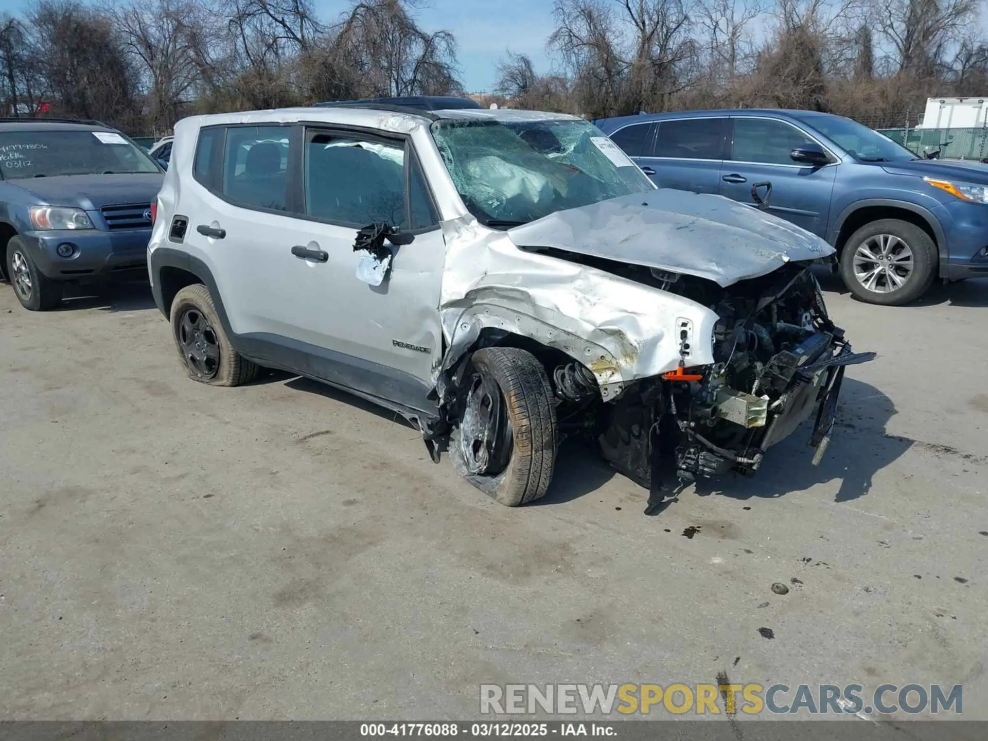 1 Фотография поврежденного автомобиля ZACNJCAB0MPM32217 JEEP RENEGADE 2021