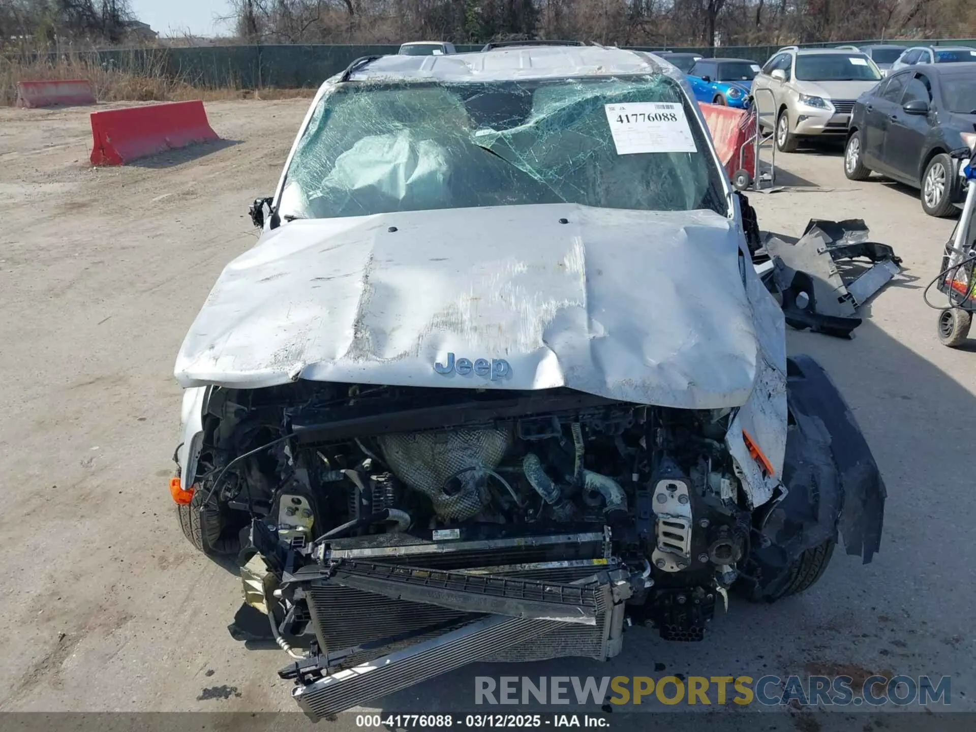 6 Фотография поврежденного автомобиля ZACNJCAB0MPM32217 JEEP RENEGADE 2021