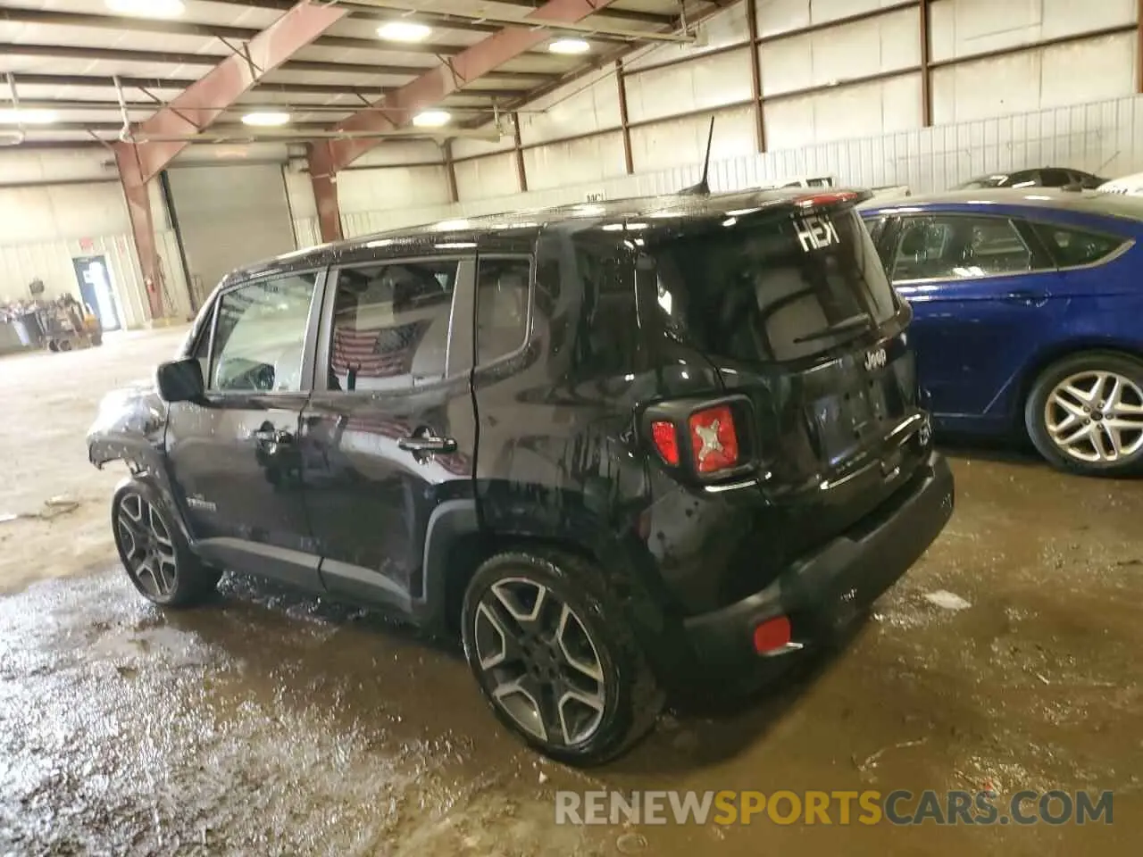 2 Фотография поврежденного автомобиля ZACNJCAB0MPM35327 JEEP RENEGADE 2021