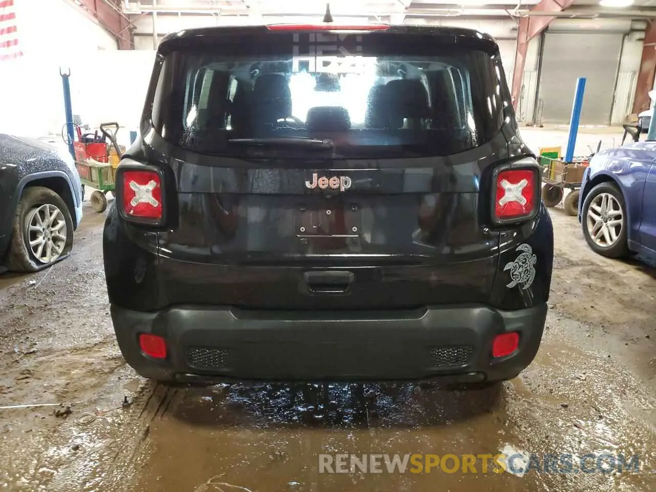 6 Фотография поврежденного автомобиля ZACNJCAB0MPM35327 JEEP RENEGADE 2021