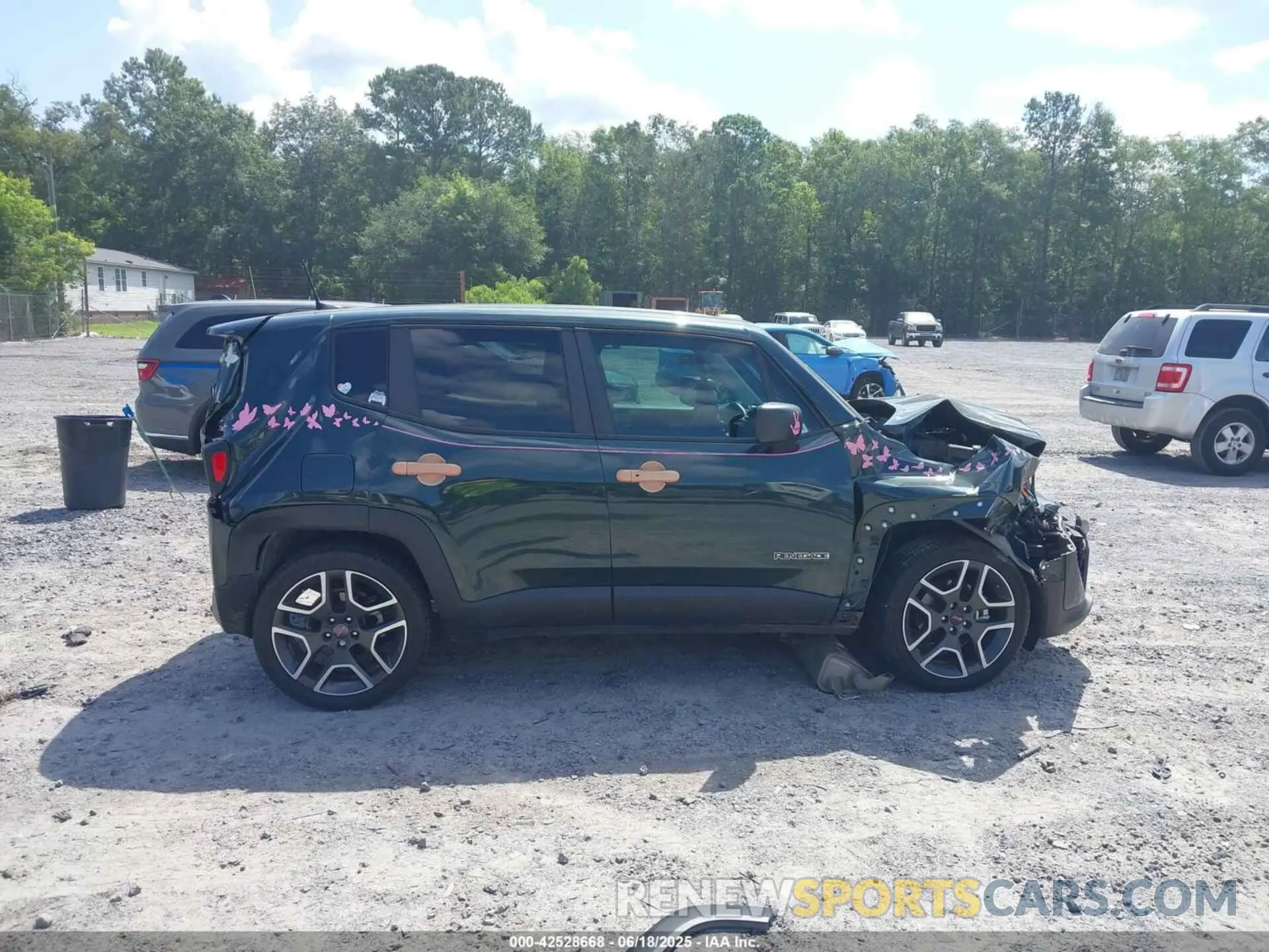 14 Фотография поврежденного автомобиля ZACNJCAB1MPM80678 JEEP RENEGADE 2021