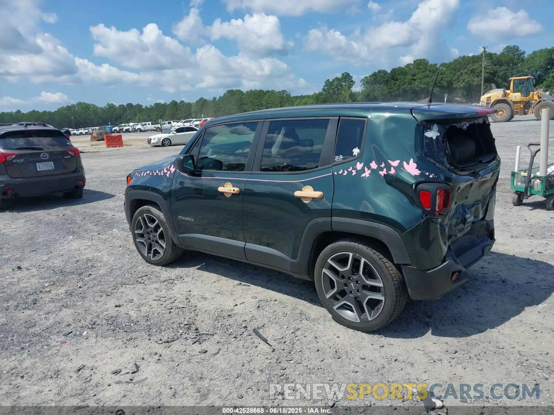 3 Фотография поврежденного автомобиля ZACNJCAB1MPM80678 JEEP RENEGADE 2021