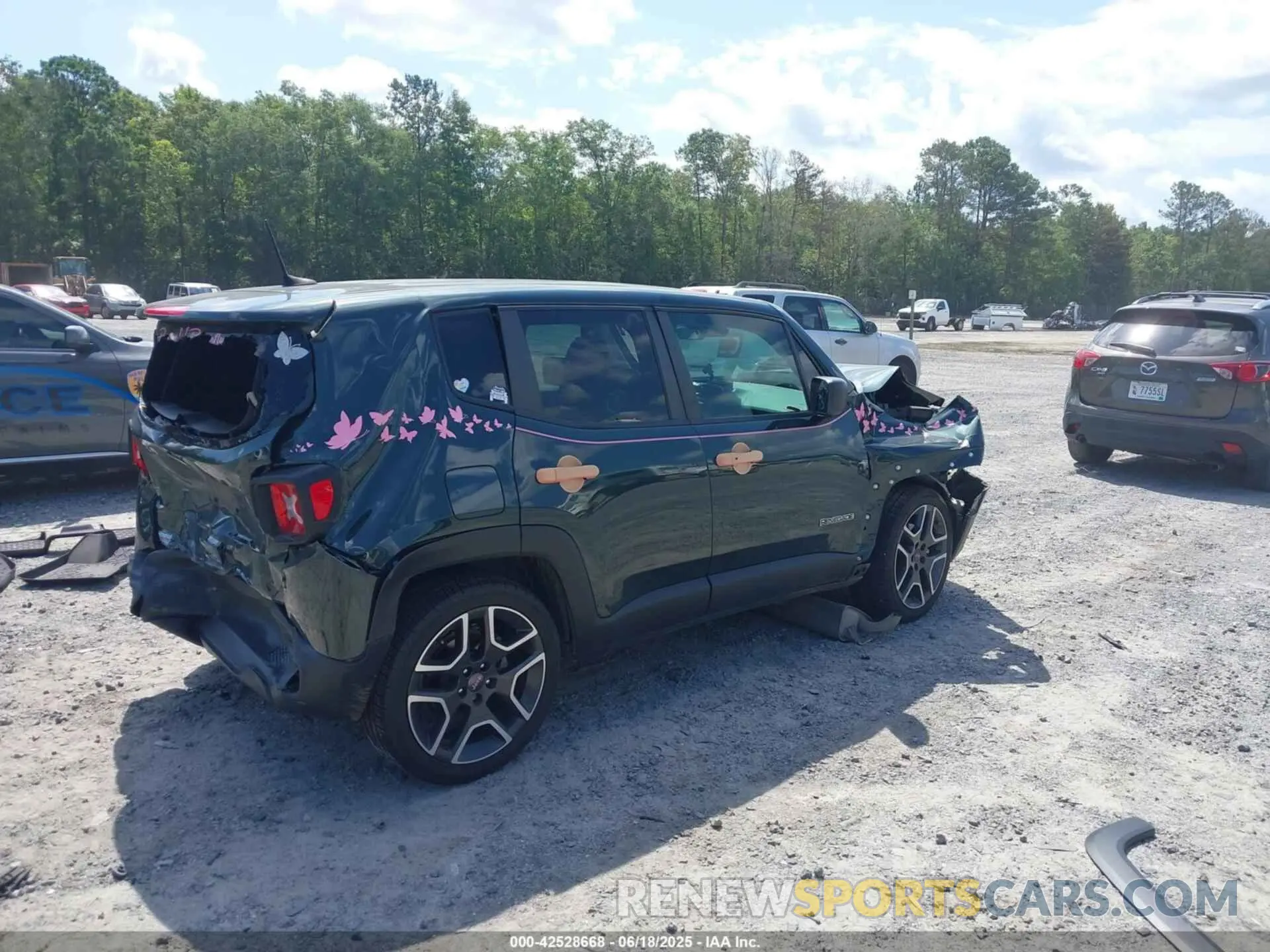 4 Фотография поврежденного автомобиля ZACNJCAB1MPM80678 JEEP RENEGADE 2021
