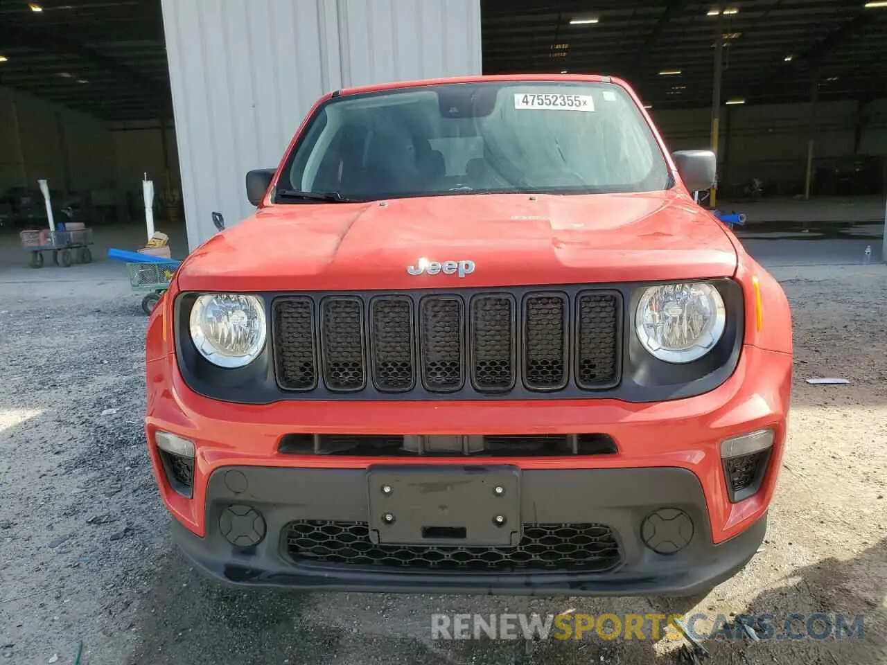 5 Photograph of a damaged car ZACNJCAB2MPM71178 JEEP RENEGADE 2021
