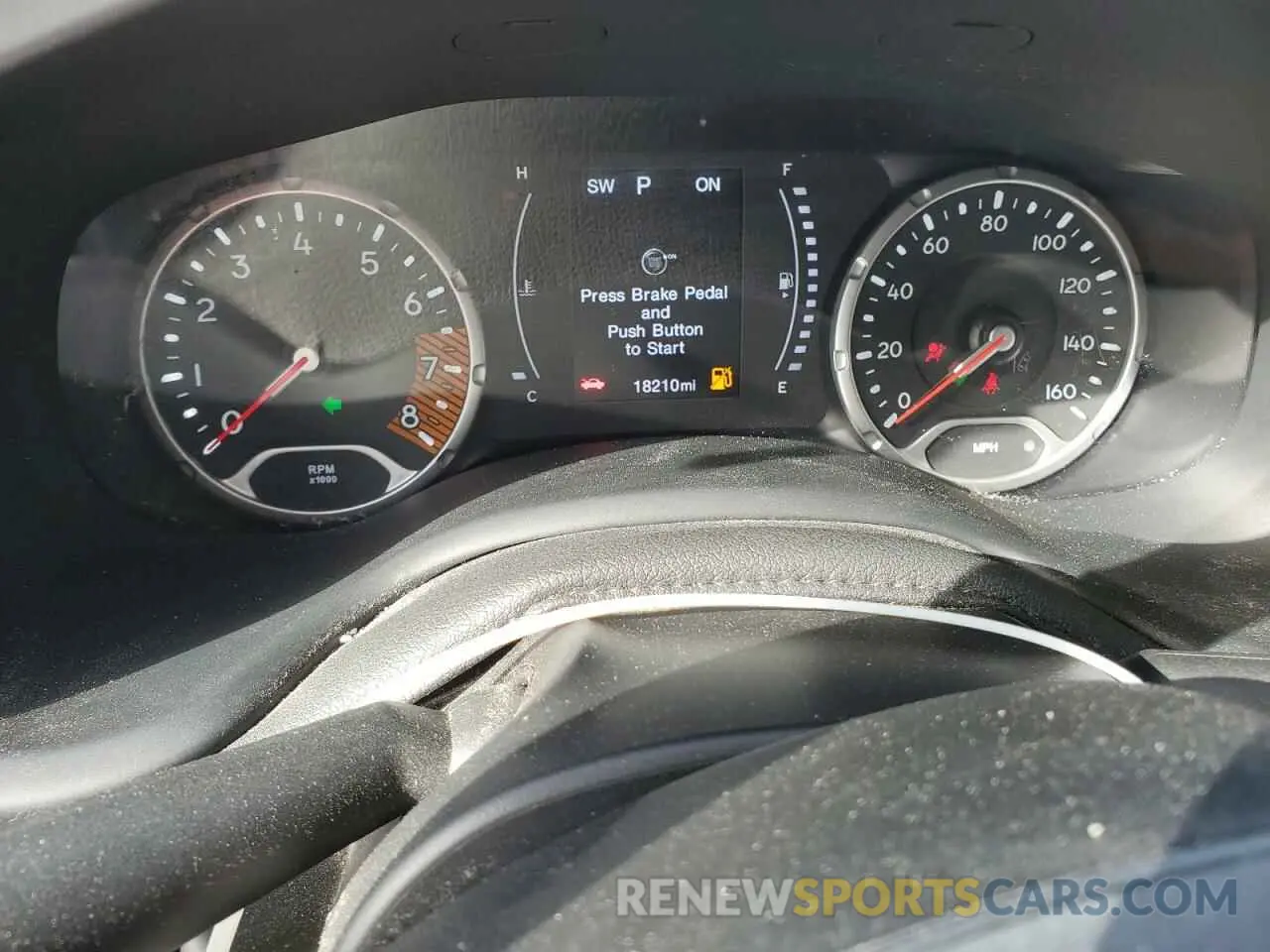 9 Photograph of a damaged car ZACNJCAB2MPM71178 JEEP RENEGADE 2021