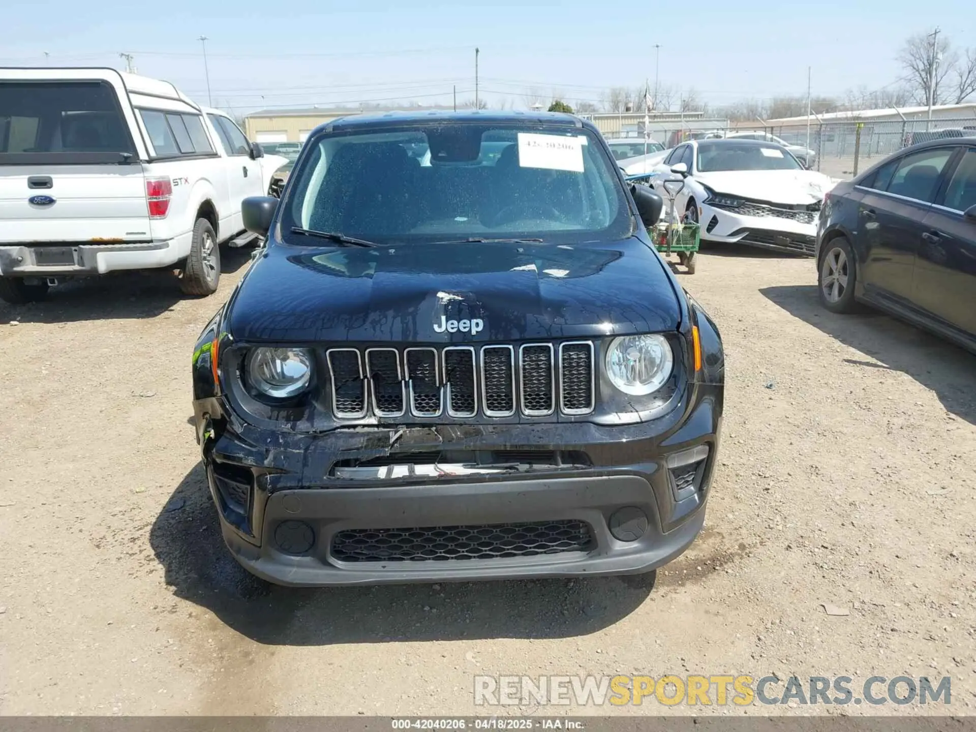 12 Photograph of a damaged car ZACNJCAB3MPM23592 JEEP RENEGADE 2021