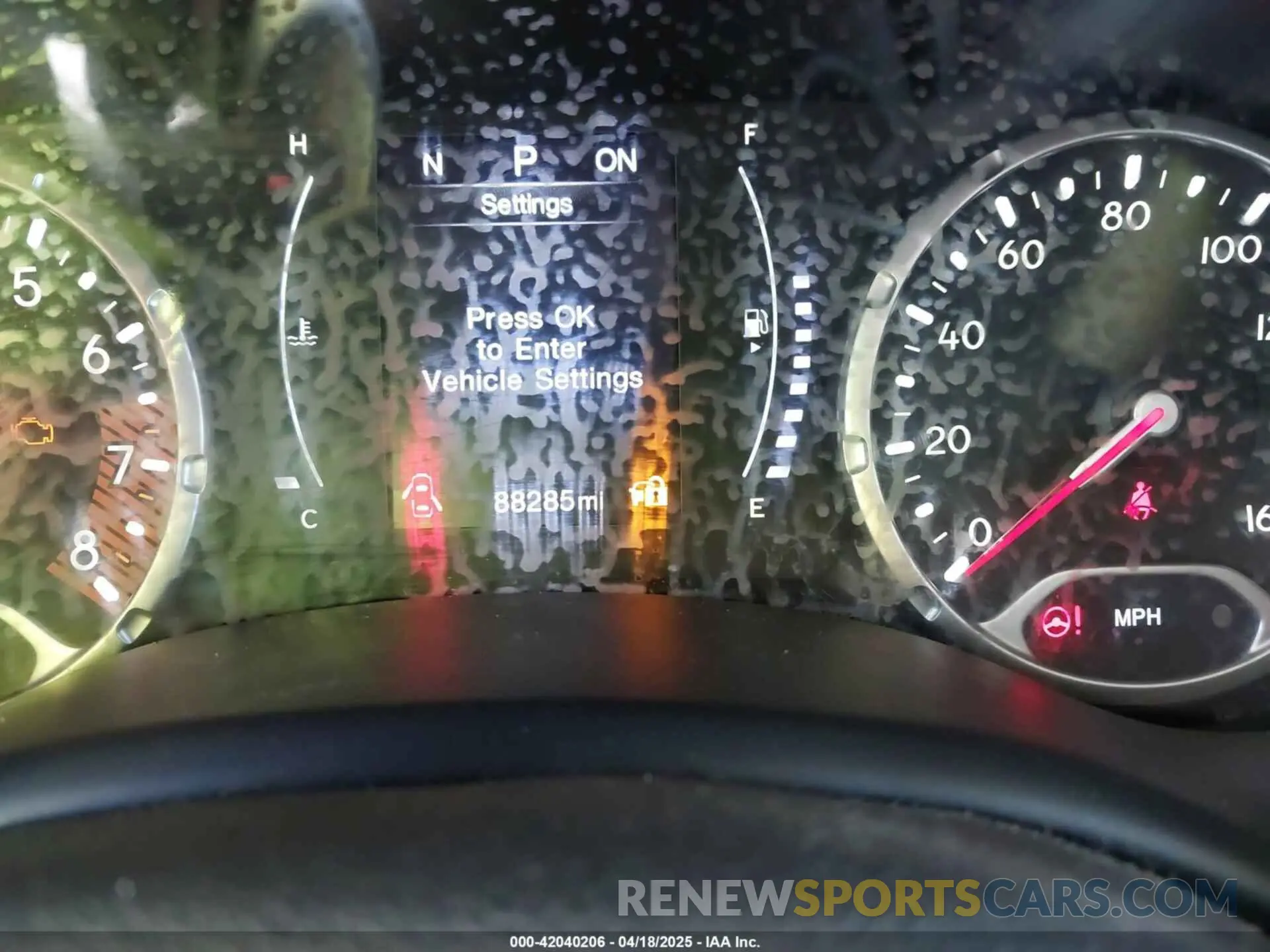 15 Photograph of a damaged car ZACNJCAB3MPM23592 JEEP RENEGADE 2021