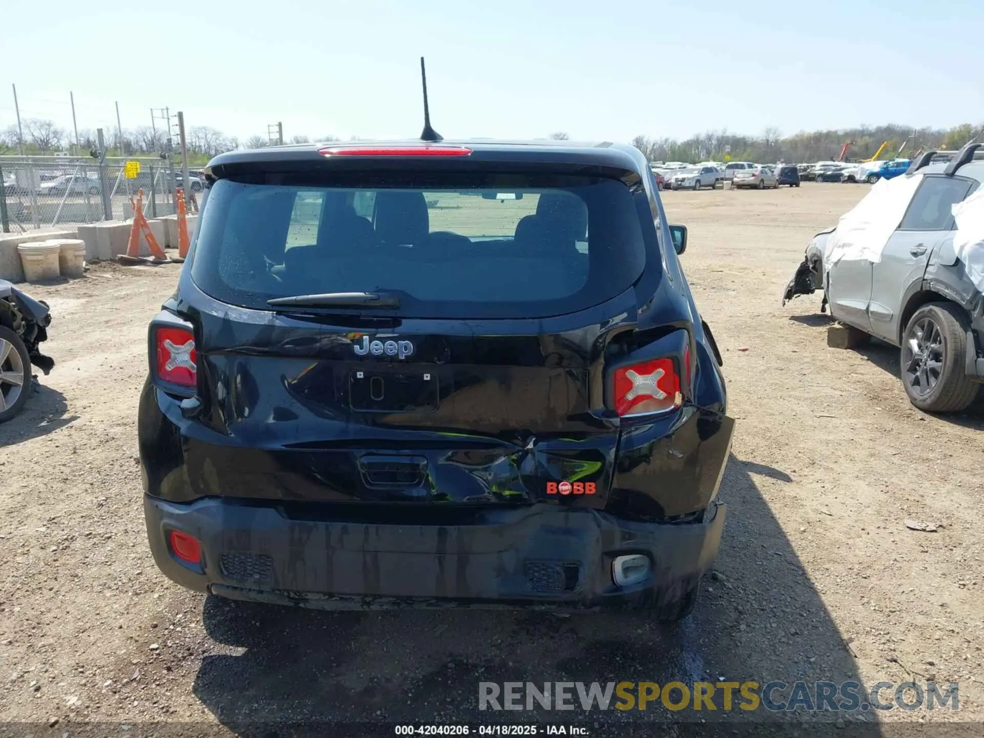 16 Photograph of a damaged car ZACNJCAB3MPM23592 JEEP RENEGADE 2021