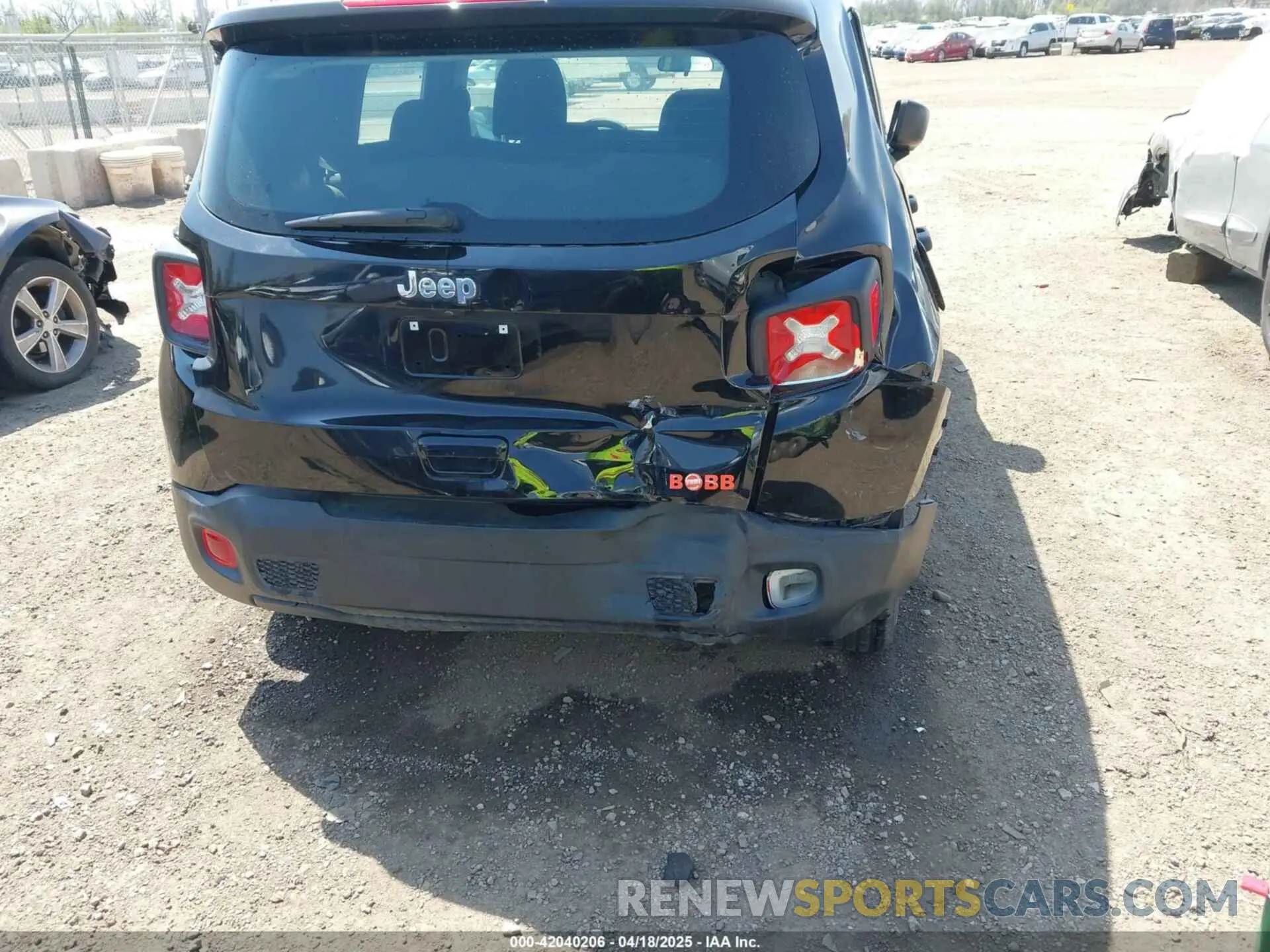 6 Photograph of a damaged car ZACNJCAB3MPM23592 JEEP RENEGADE 2021