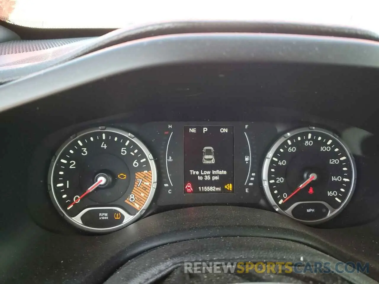 9 Photograph of a damaged car ZACNJCAB3MPM28632 JEEP RENEGADE 2021