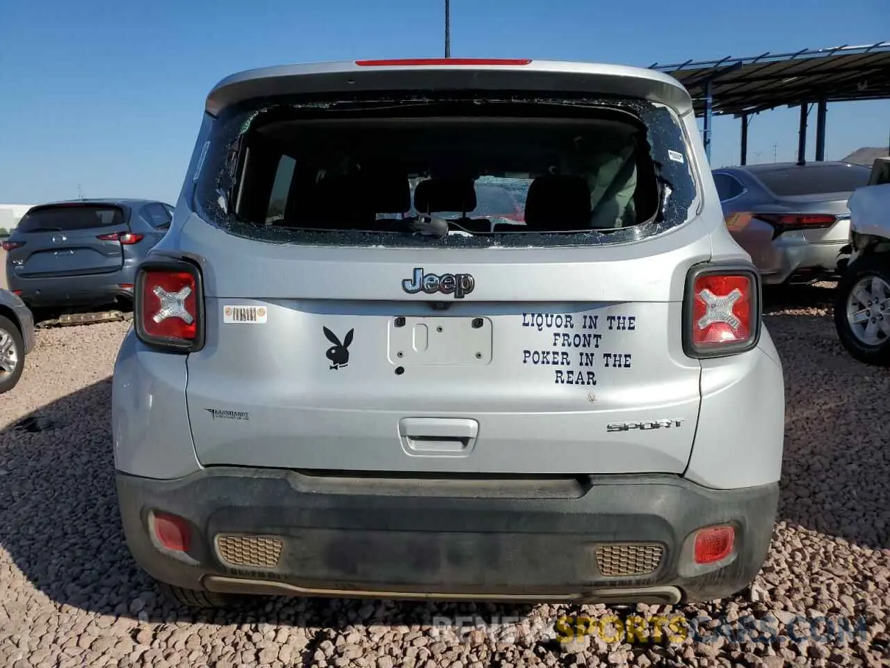 6 Фотография поврежденного автомобиля ZACNJCAB5MPM24663 JEEP RENEGADE 2021