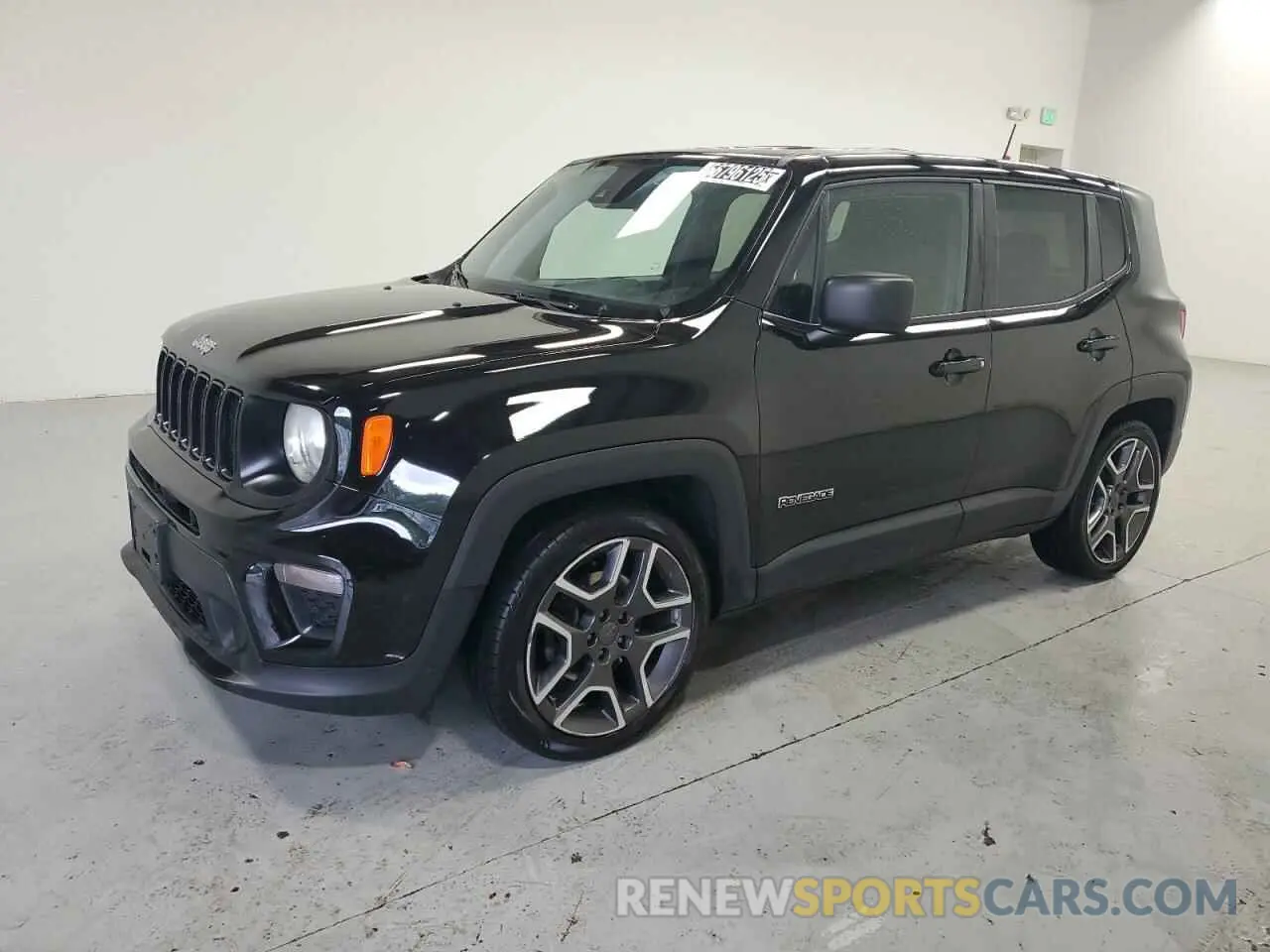 1 Photograph of a damaged car ZACNJCAB5MPM33279 JEEP RENEGADE 2021