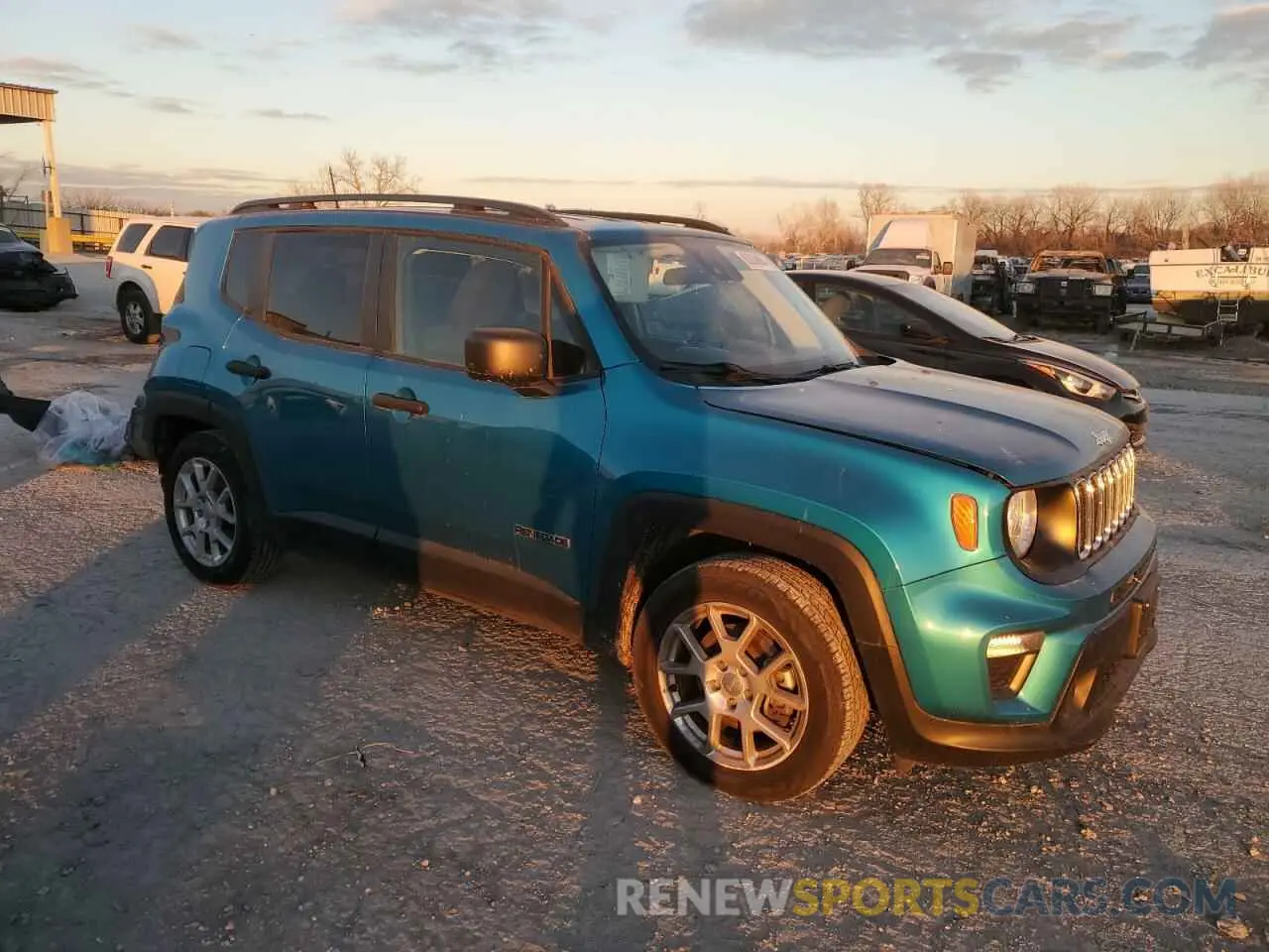 4 Photograph of a damaged car ZACNJCAB7MPM26124 JEEP RENEGADE 2021