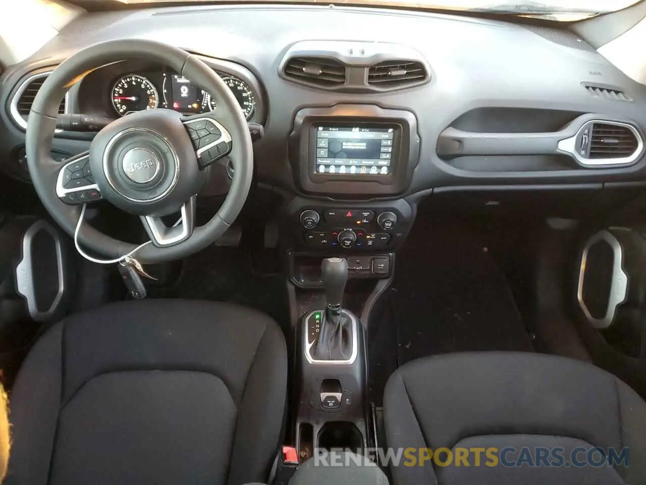 8 Photograph of a damaged car ZACNJCAB7MPM26124 JEEP RENEGADE 2021