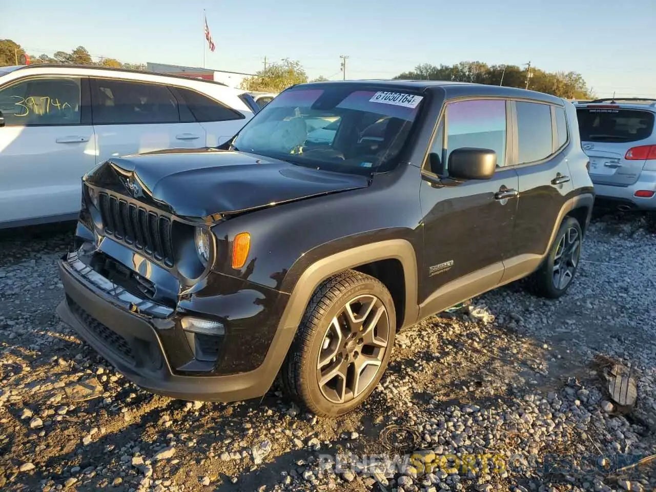 1 Фотография поврежденного автомобиля ZACNJCAB8MPM18162 JEEP RENEGADE 2021