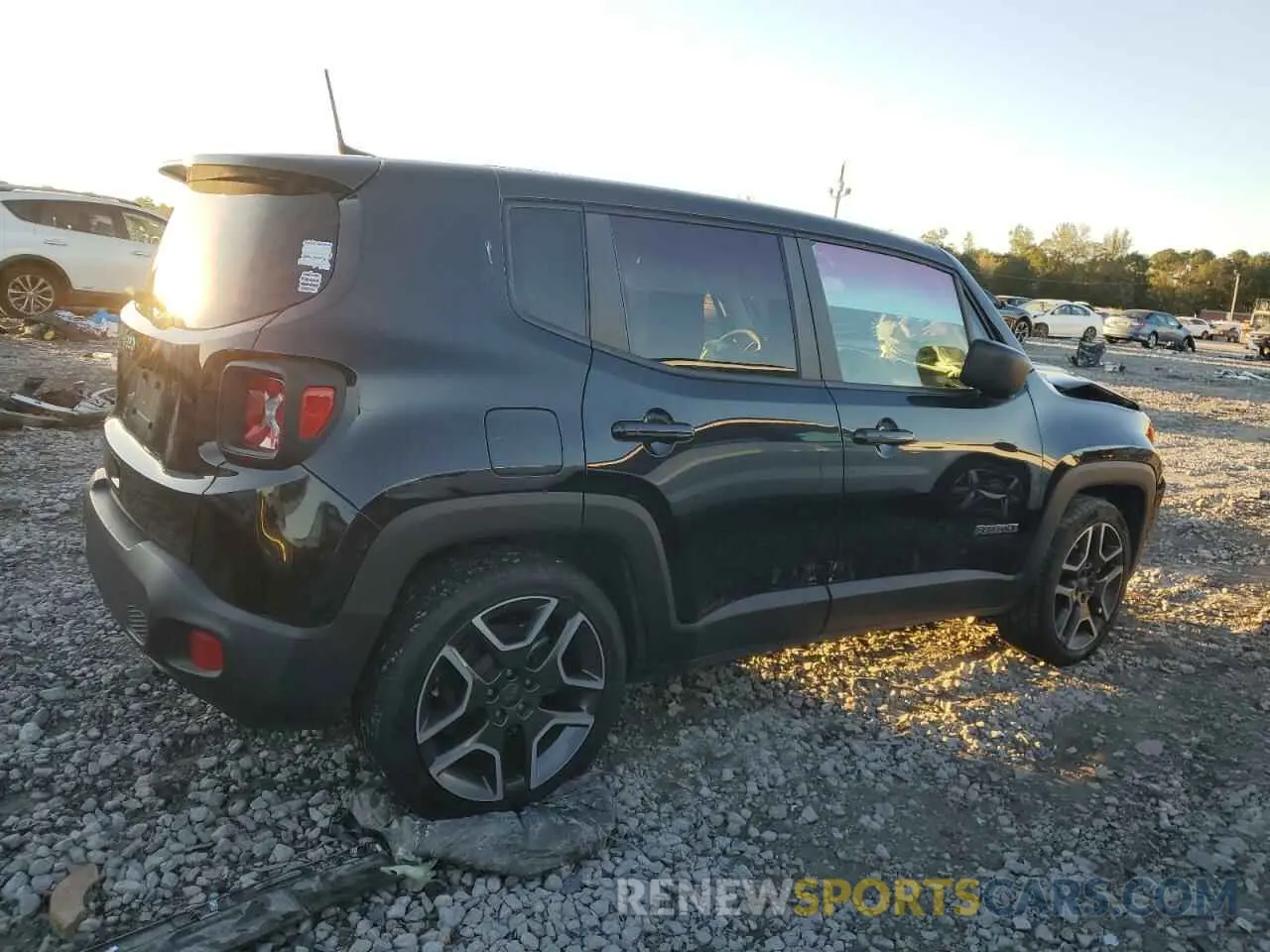 3 Фотография поврежденного автомобиля ZACNJCAB8MPM18162 JEEP RENEGADE 2021