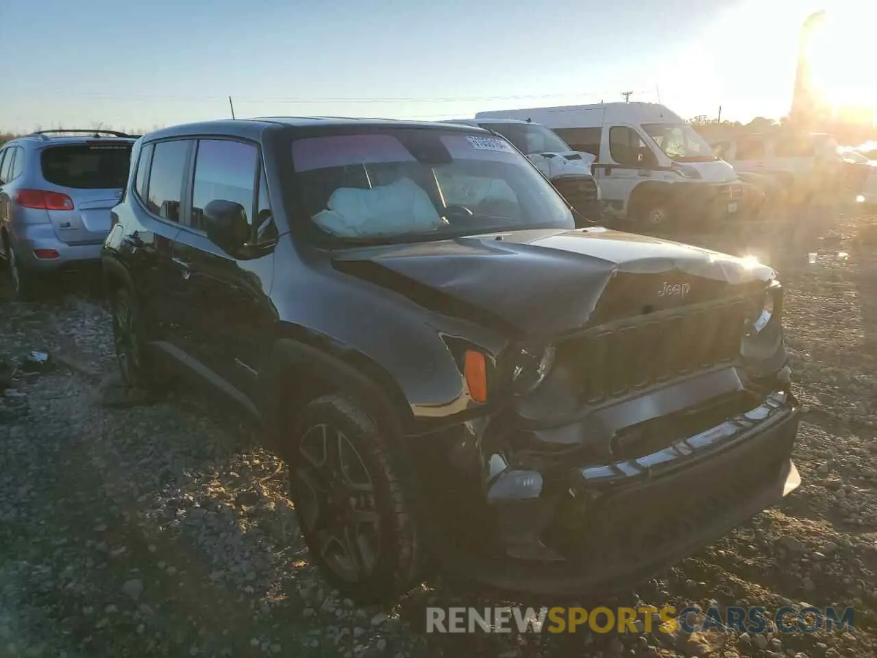 4 Фотография поврежденного автомобиля ZACNJCAB8MPM18162 JEEP RENEGADE 2021