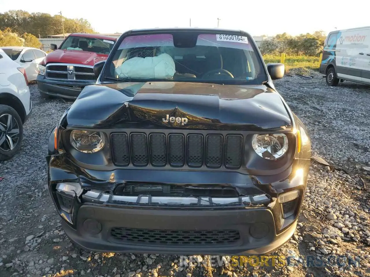 5 Фотография поврежденного автомобиля ZACNJCAB8MPM18162 JEEP RENEGADE 2021