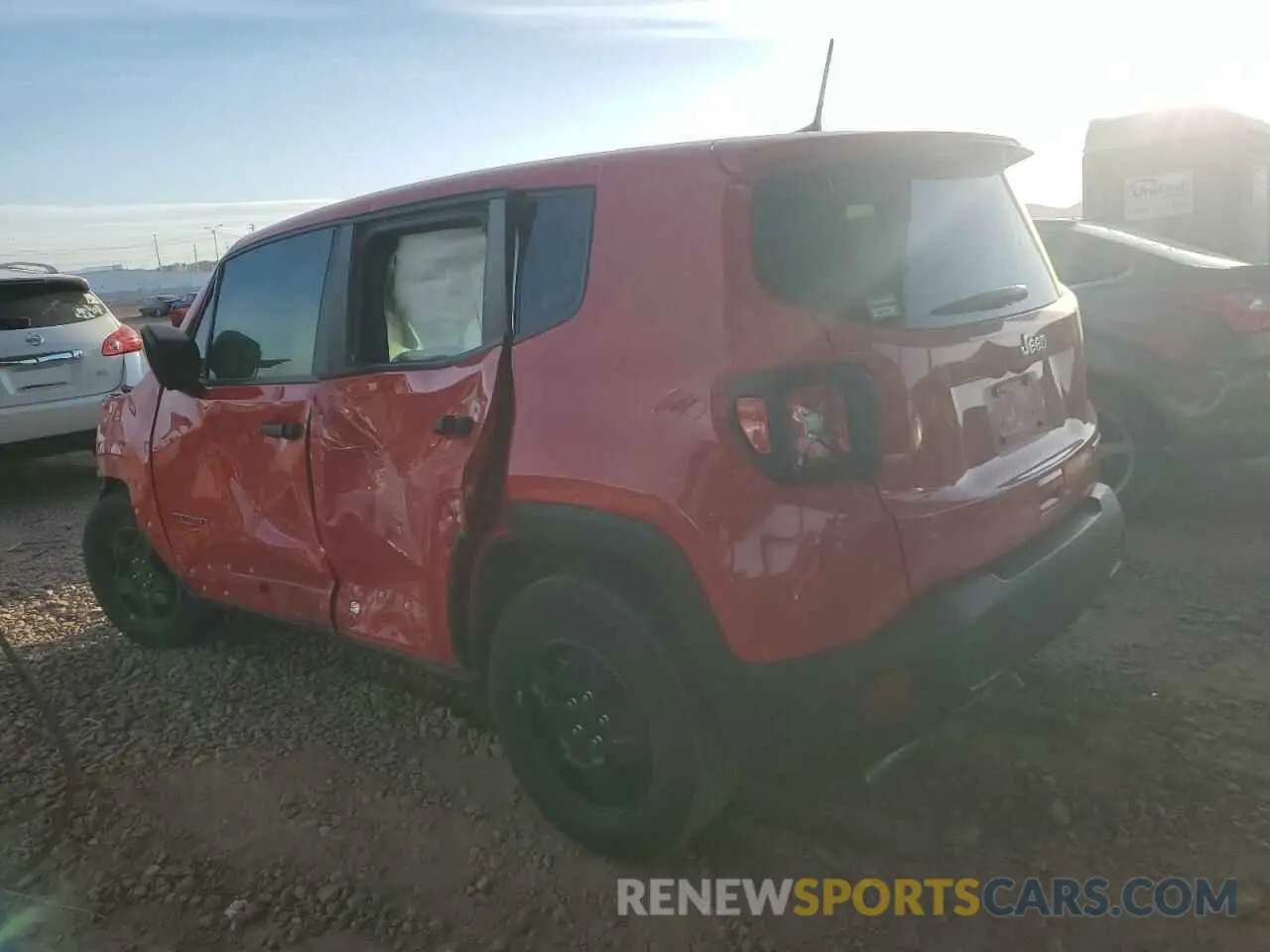 2 Фотография поврежденного автомобиля ZACNJCAB8MPM21935 JEEP RENEGADE 2021