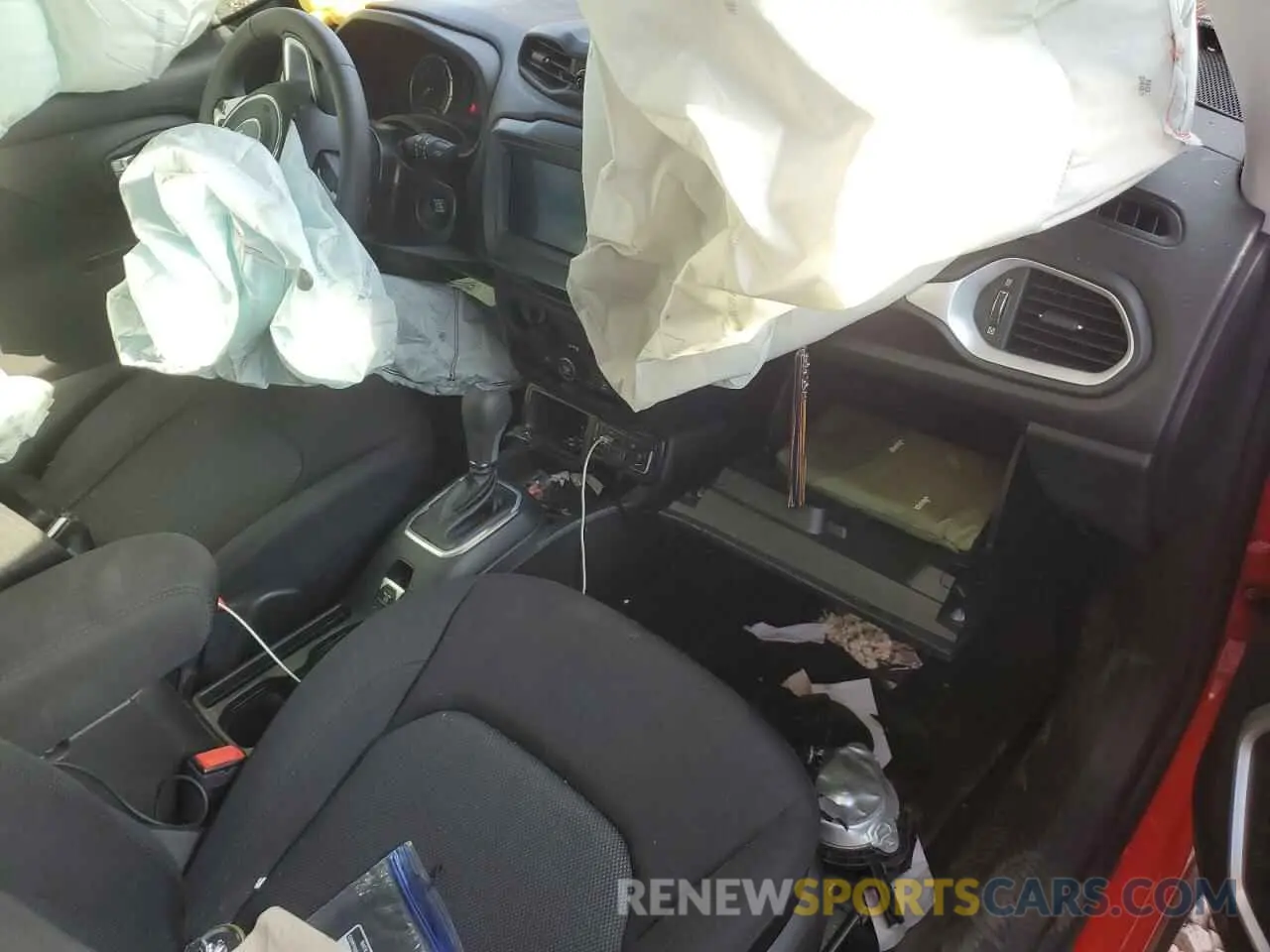 8 Фотография поврежденного автомобиля ZACNJCAB8MPM21935 JEEP RENEGADE 2021