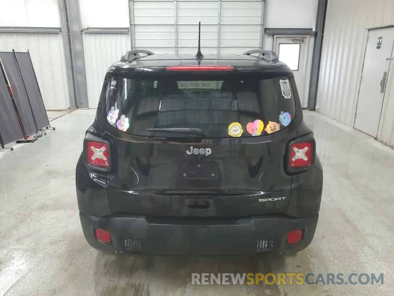 6 Фотография поврежденного автомобиля ZACNJCAB8MPM33955 JEEP RENEGADE 2021