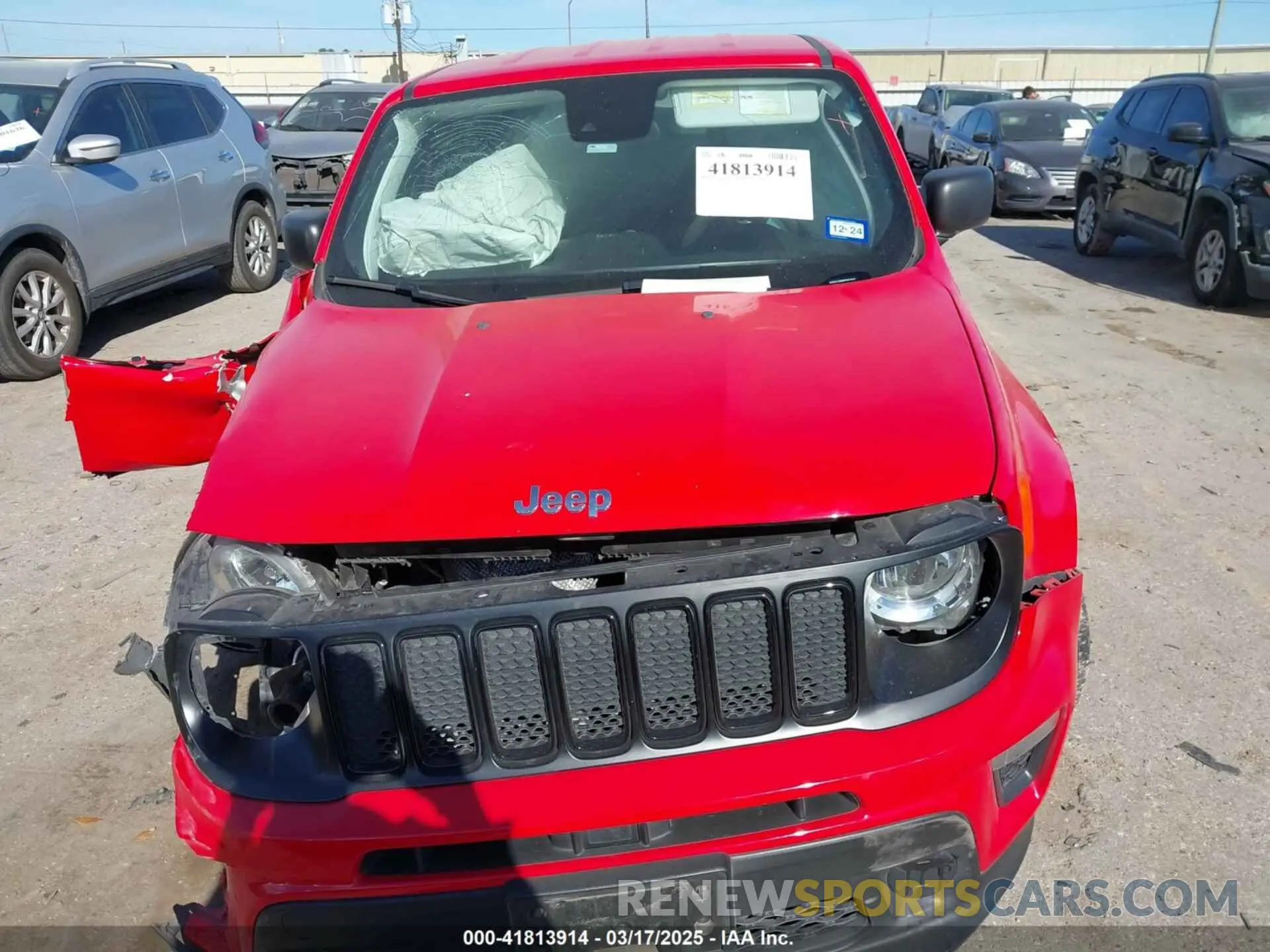 12 Фотография поврежденного автомобиля ZACNJCAB8MPM72920 JEEP RENEGADE 2021