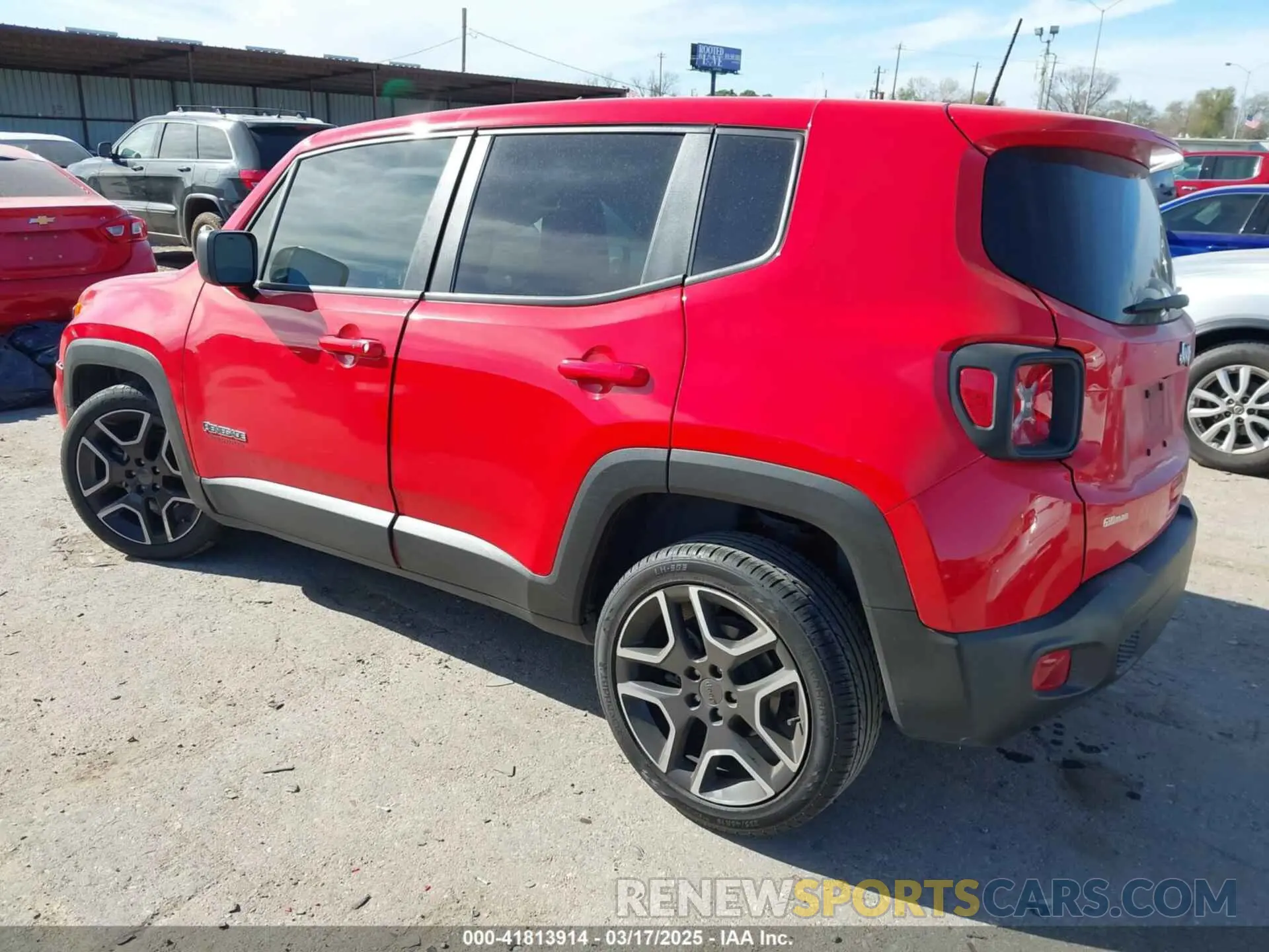 3 Фотография поврежденного автомобиля ZACNJCAB8MPM72920 JEEP RENEGADE 2021