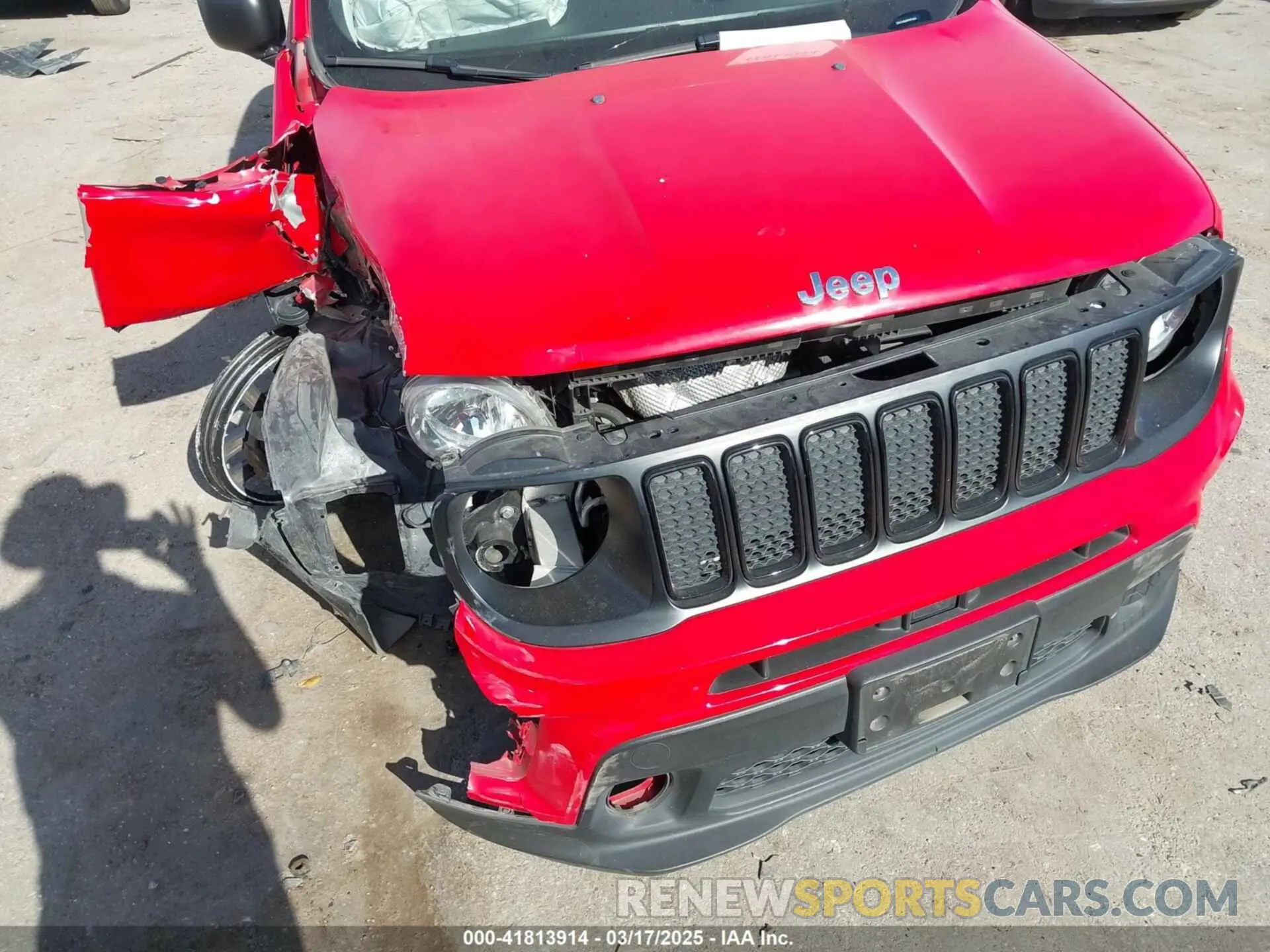 6 Фотография поврежденного автомобиля ZACNJCAB8MPM72920 JEEP RENEGADE 2021